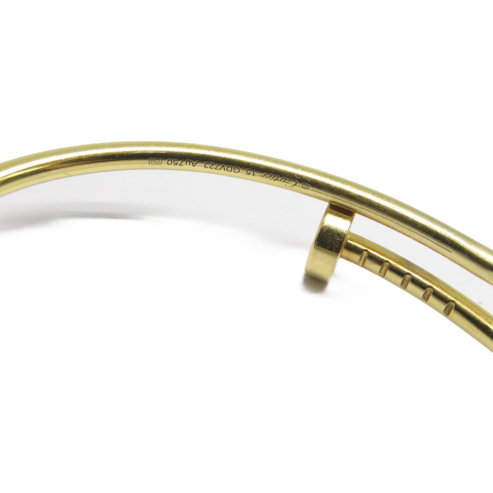 CARTIER 18K黃金Juste Un Clou手鐲