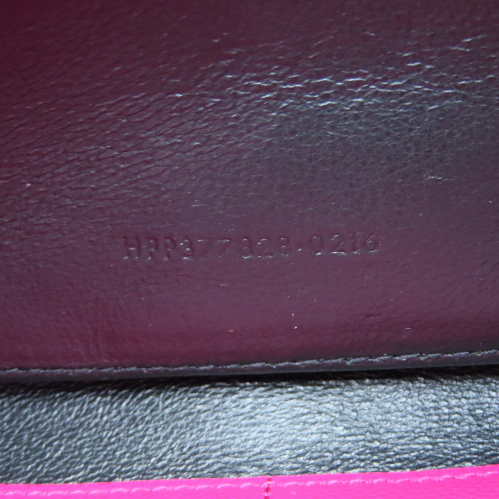 SAINT LAURENT Chain Wallet Gold Buckle Chain Shoulder Bag in Caviar Leather Pink