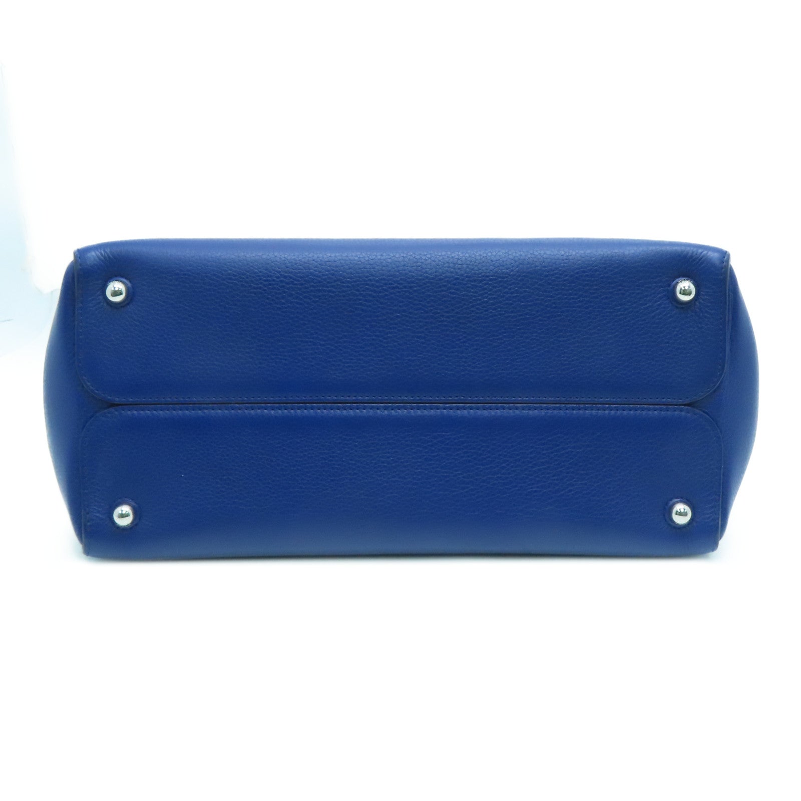 Dior [Sharp Discount] Cowhide/Python Leather Handbag Blue