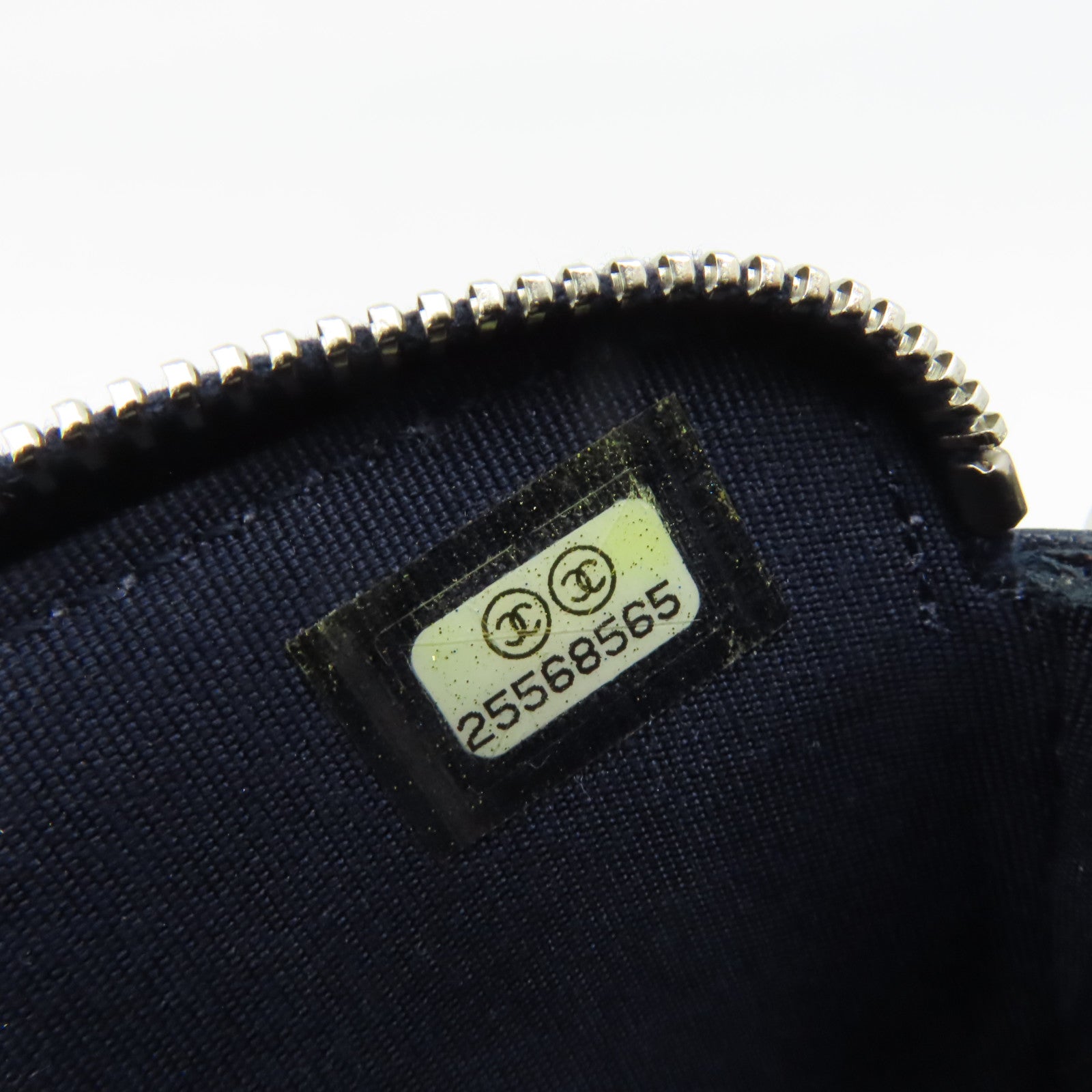 CHANEL 菱格牛皮皮革Chain Shoulder Bag銀扣鏈帶肩背袋寶藍色