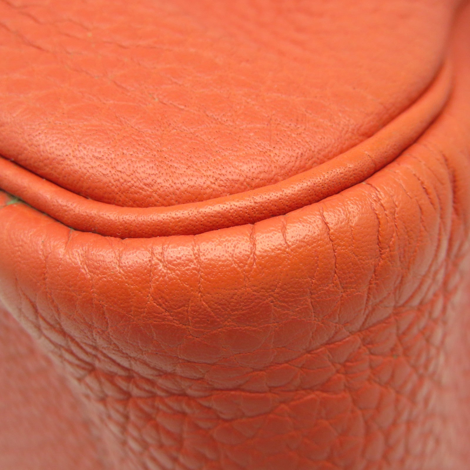 HERMES 【激减优惠】Clemence皮革Lindy 30银扣2Way Shoulder Bag手挽肩背两用袋粉红色