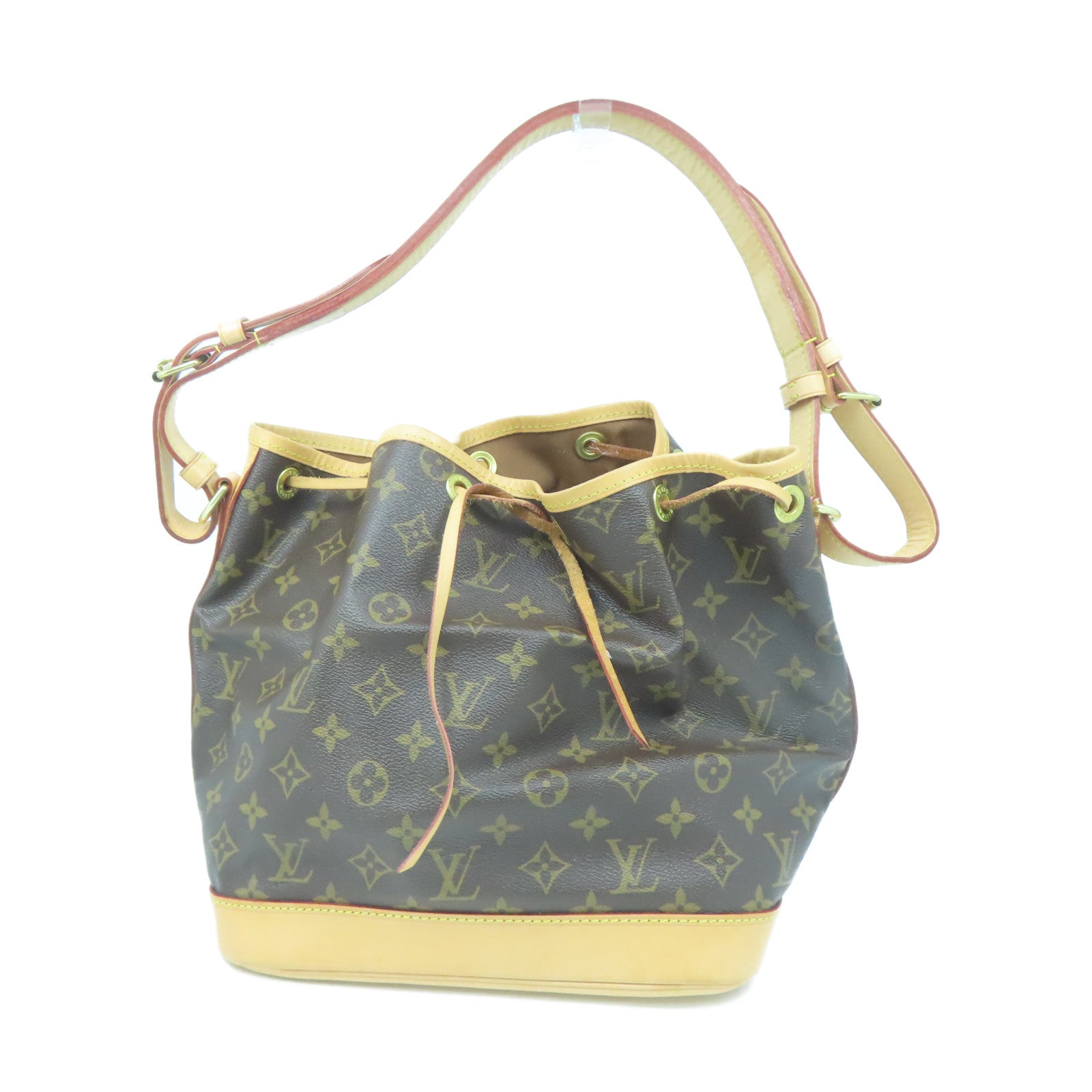 LOUIS VUITTON Monogram Noe BB金扣肩背袋啡色