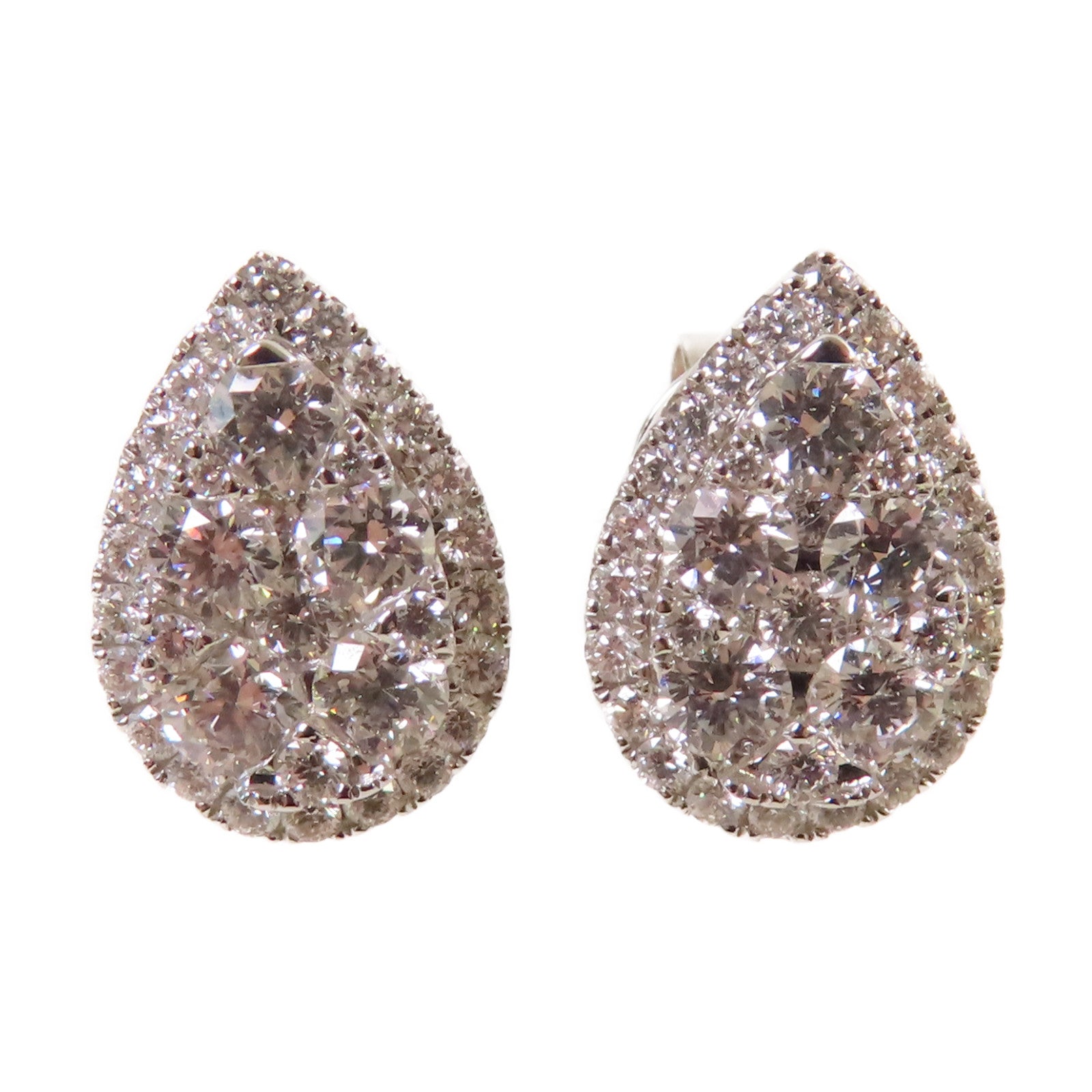 JEWELRY 18K白金/0.27ct/0.50ct鑽石Diamond Earrings耳環