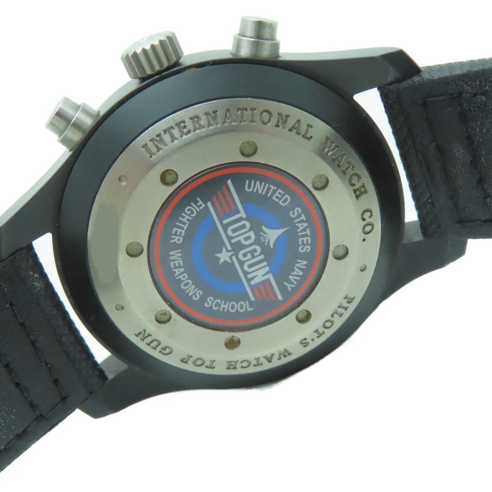IWC Pilot Chronograph Top Gun陶瓷自動機芯手錶黑色