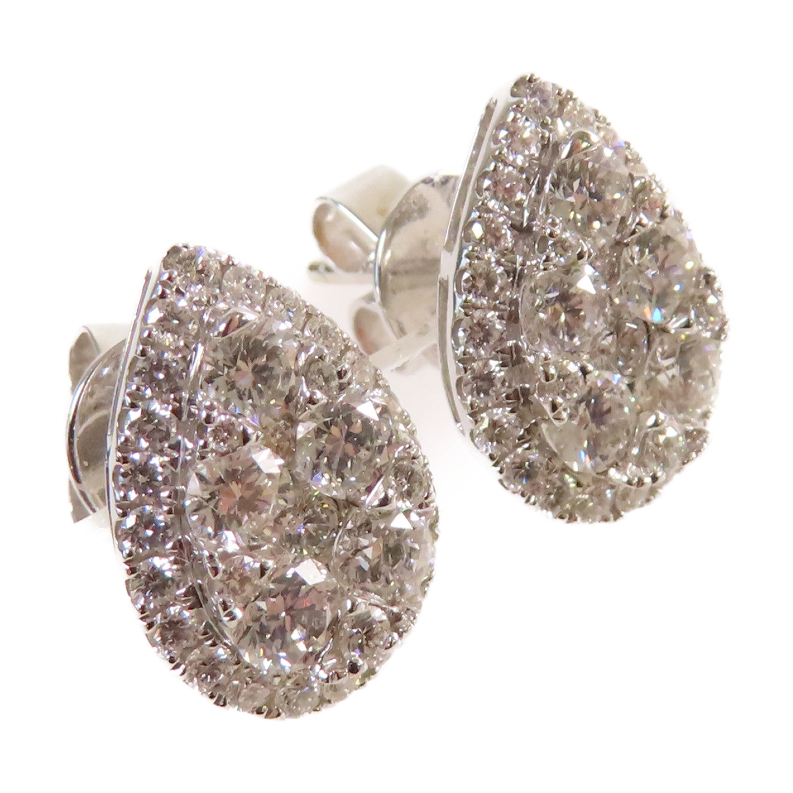 JEWELRY 18K白金/0.27ct/0.50ct鑽石Diamond Earrings耳環