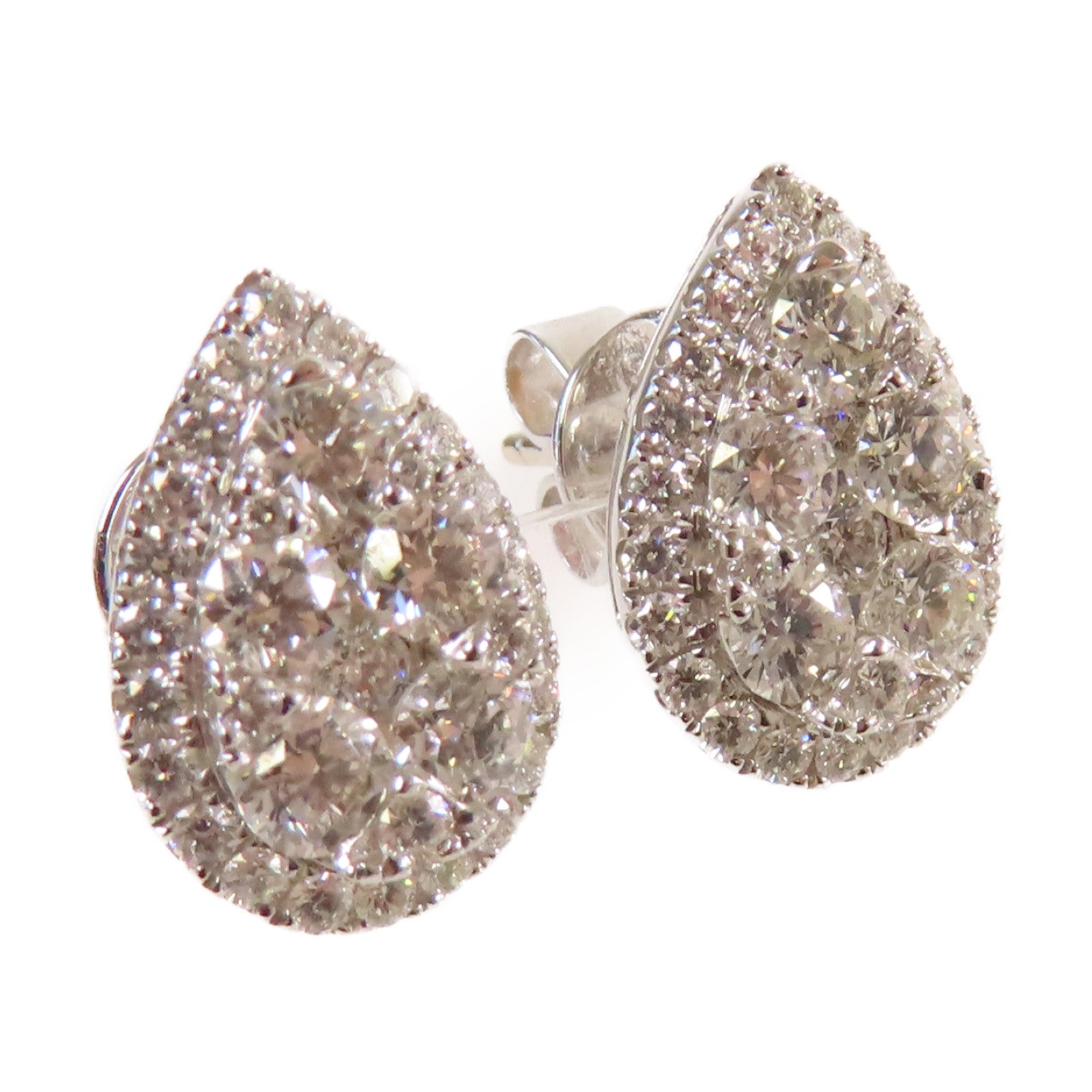 JEWELRY 18K白金/0.27ct/0.50ct鑽石Diamond Earrings耳環