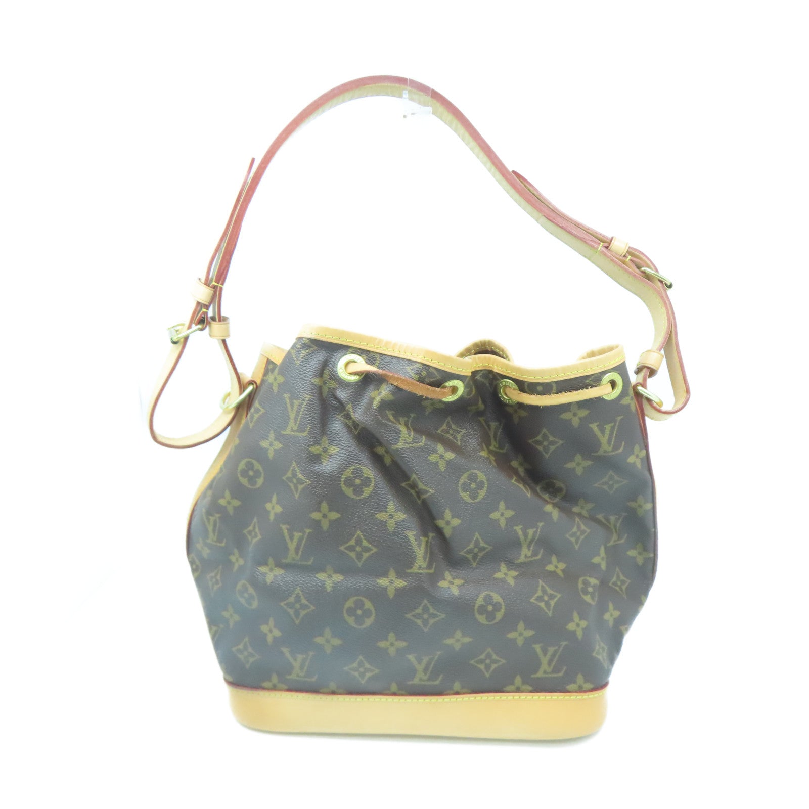 LOUIS VUITTON Monogram Noe BB金扣肩背袋啡色