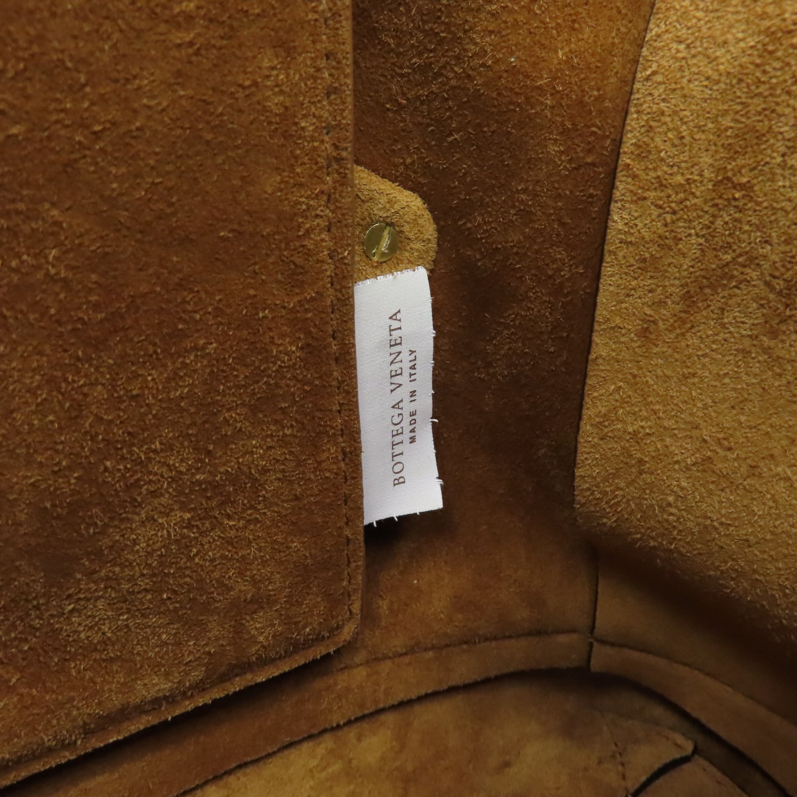 BOTTEGA VENETA 牛皮皮革Arco Tote Bag金扣肩背袋啡色