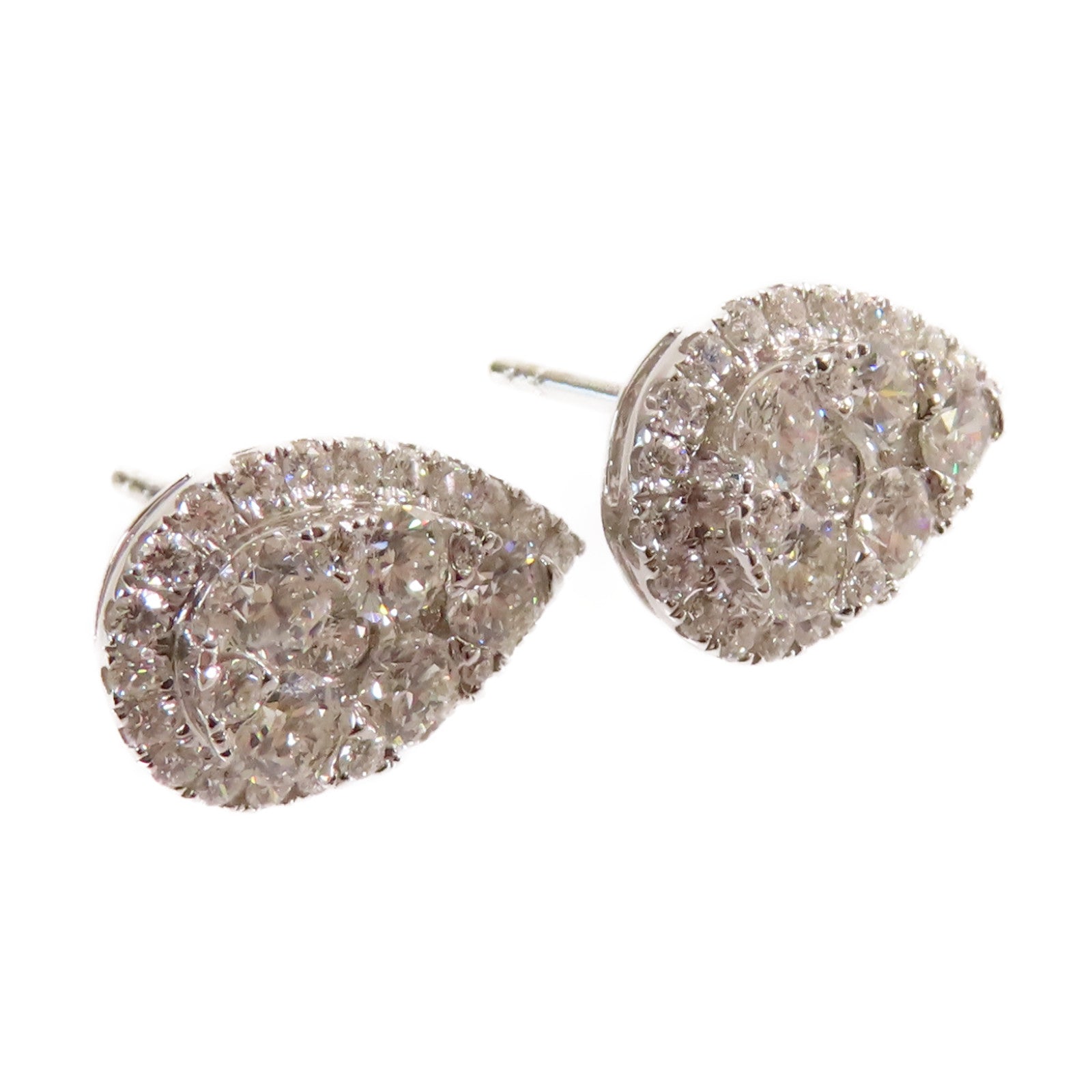 JEWELRY 18K白金/0.27ct/0.50ct鑽石Diamond Earrings耳環