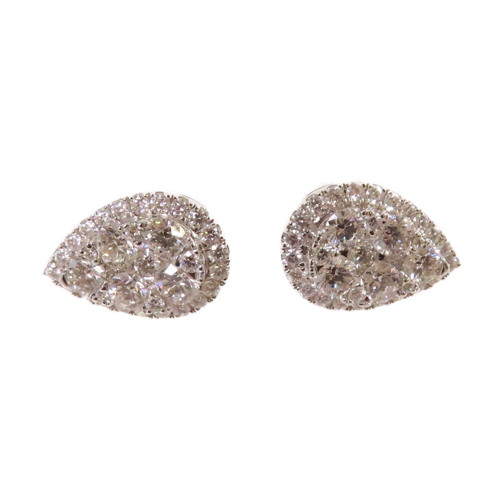 JEWELRY 18K白金/0.27ct/0.50ct鑽石Diamond Earrings耳環