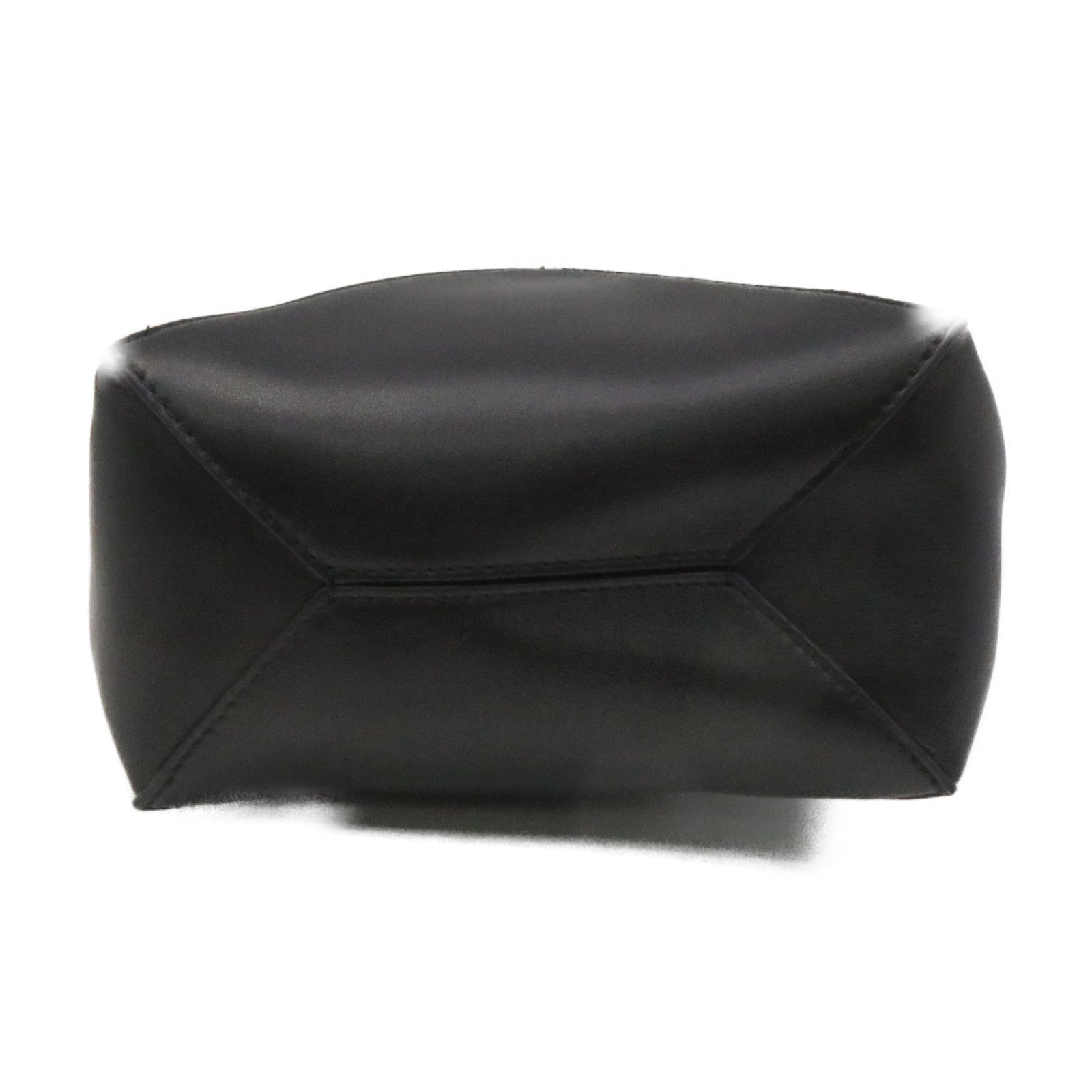 LOEWE 牛皮皮革2Way Shoulder Bag手挽肩背兩用袋黑色