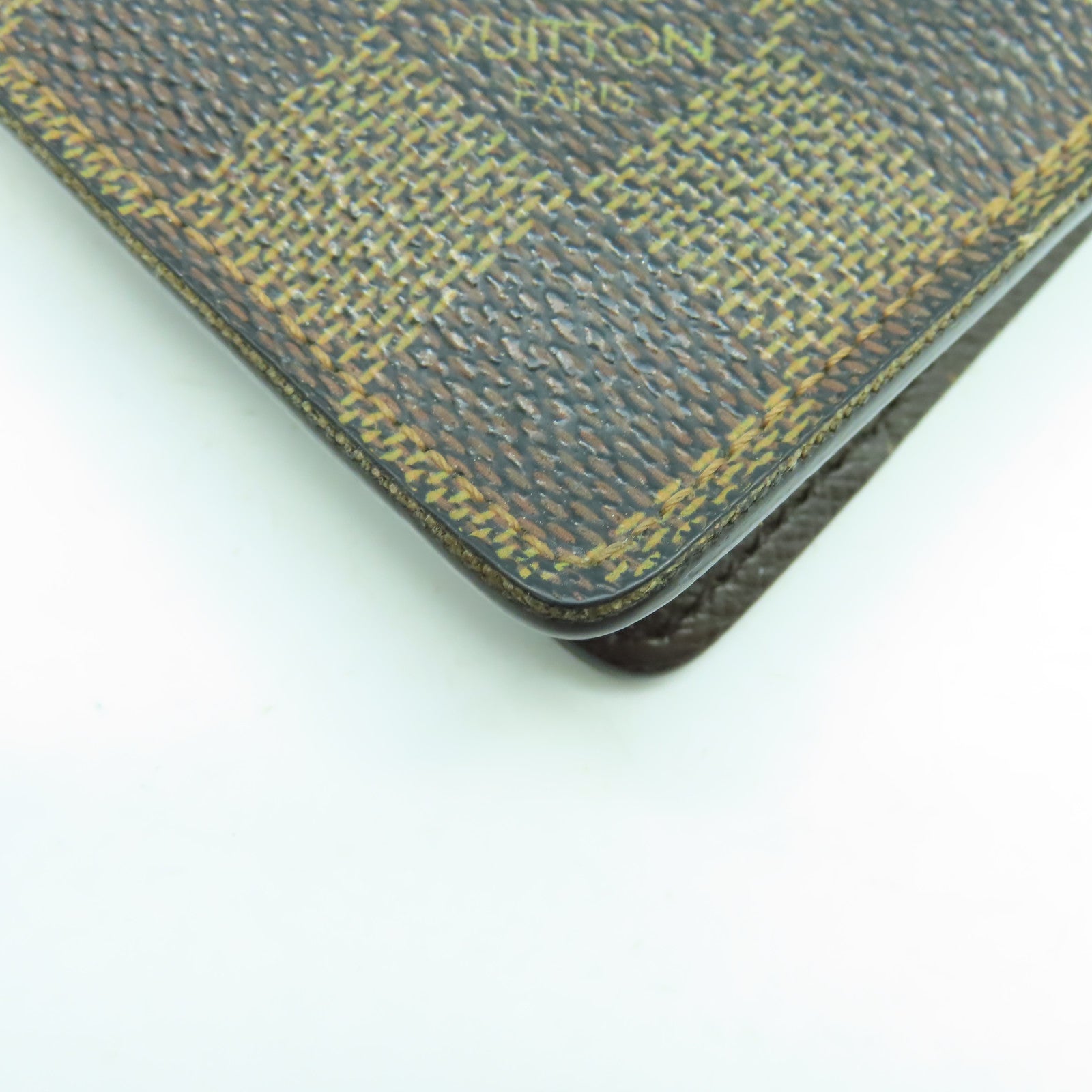 LOUIS VUITTON Damier Ebene Multiple Wallet錢包啡色