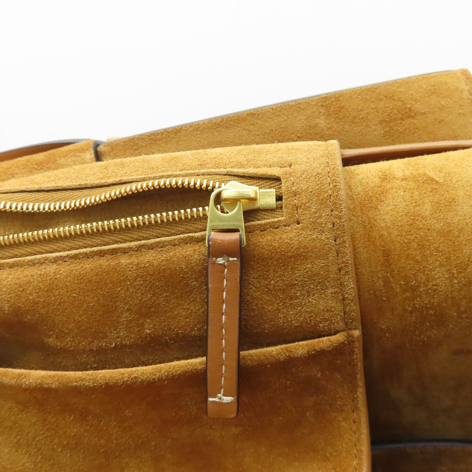 BOTTEGA VENETA 牛皮皮革Arco Tote Bag金扣肩背袋啡色