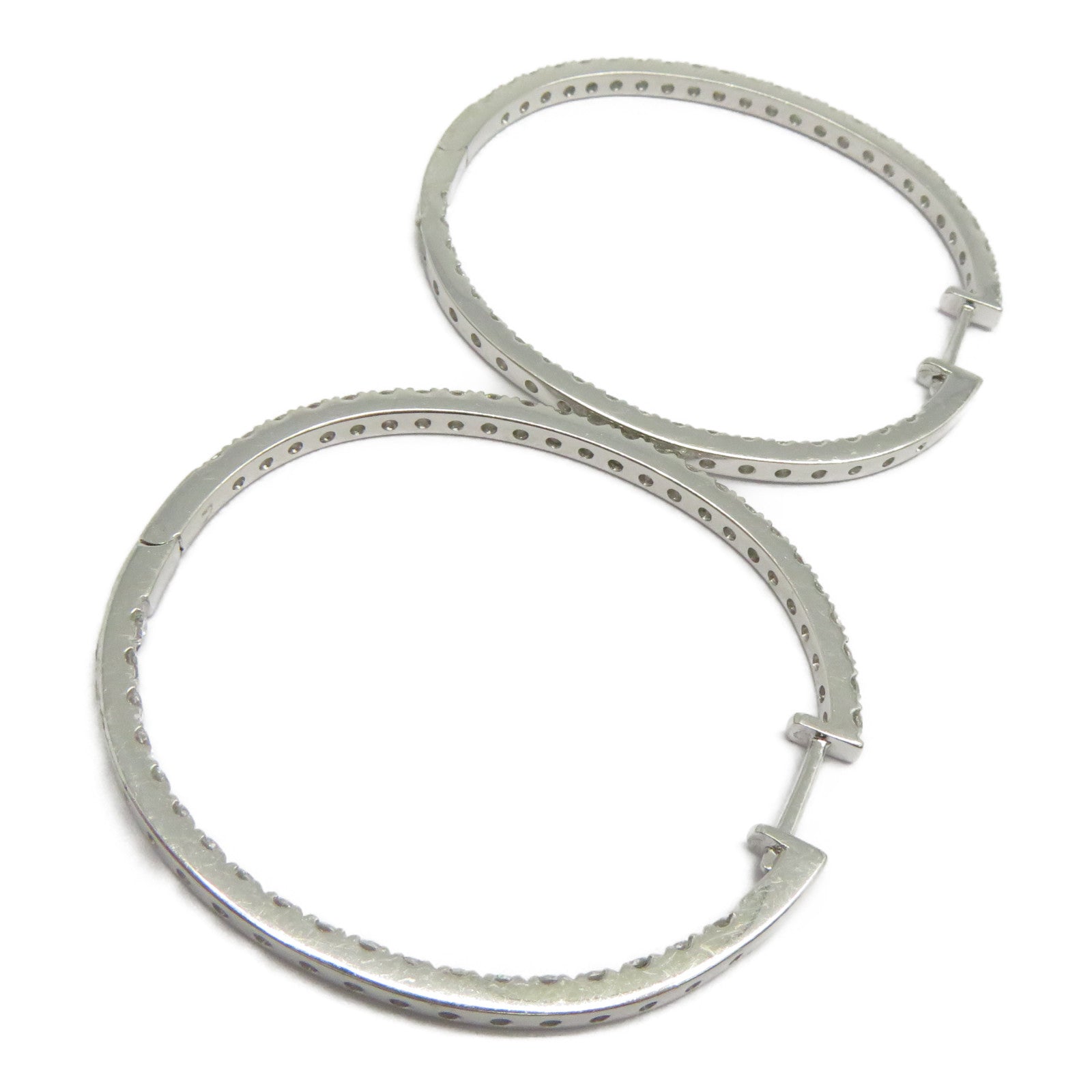 JEWELRY 18K白金Diamond Earrings鑽石耳環