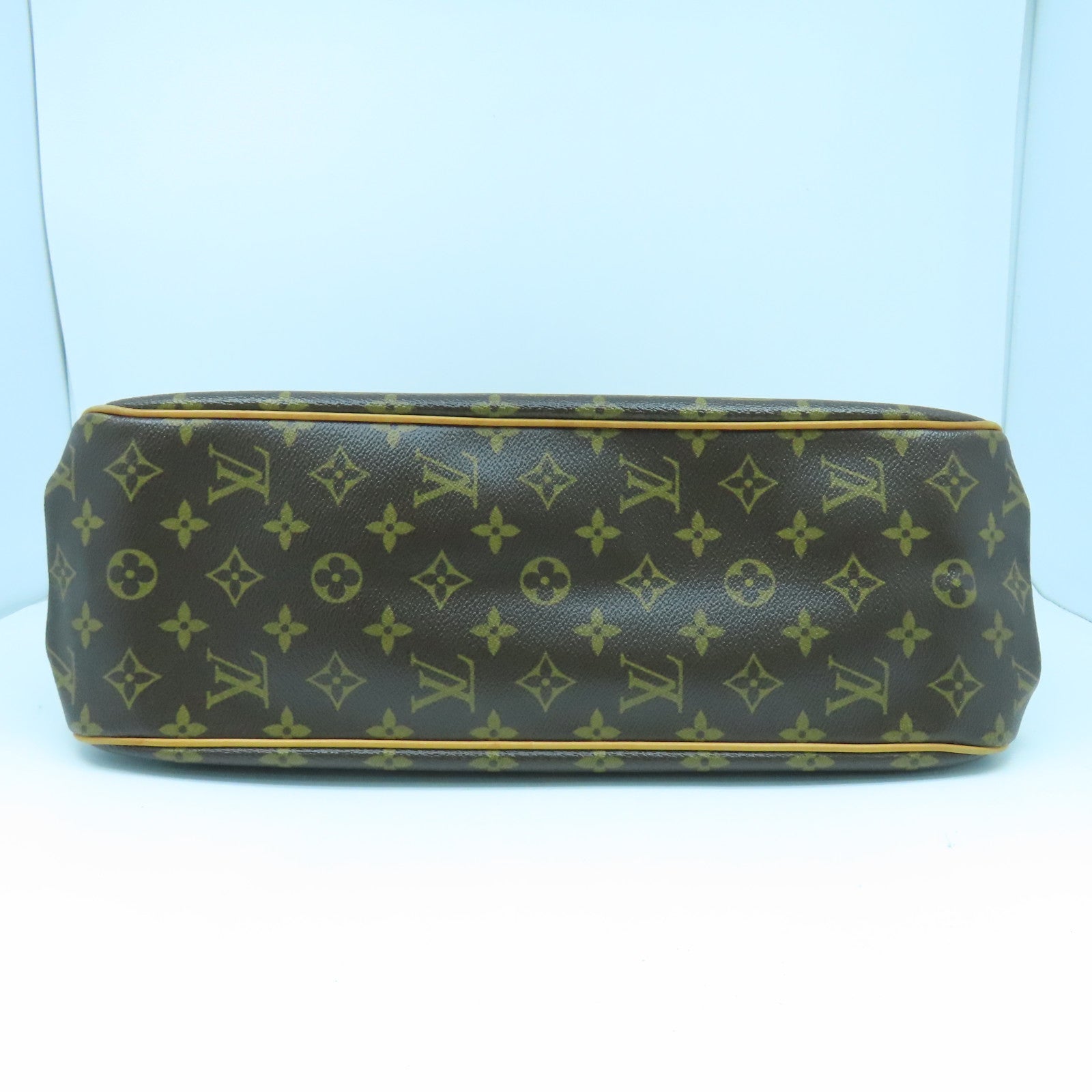LOUIS VUITTON Monogram Batignolles Horizont金扣肩背袋啡色