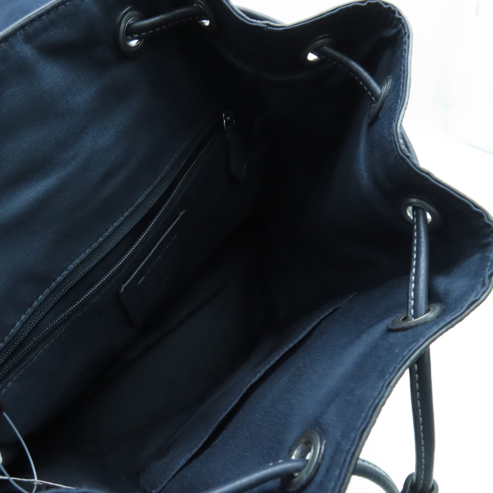 COACH 皮革/帆布Backpack背包蓝色
