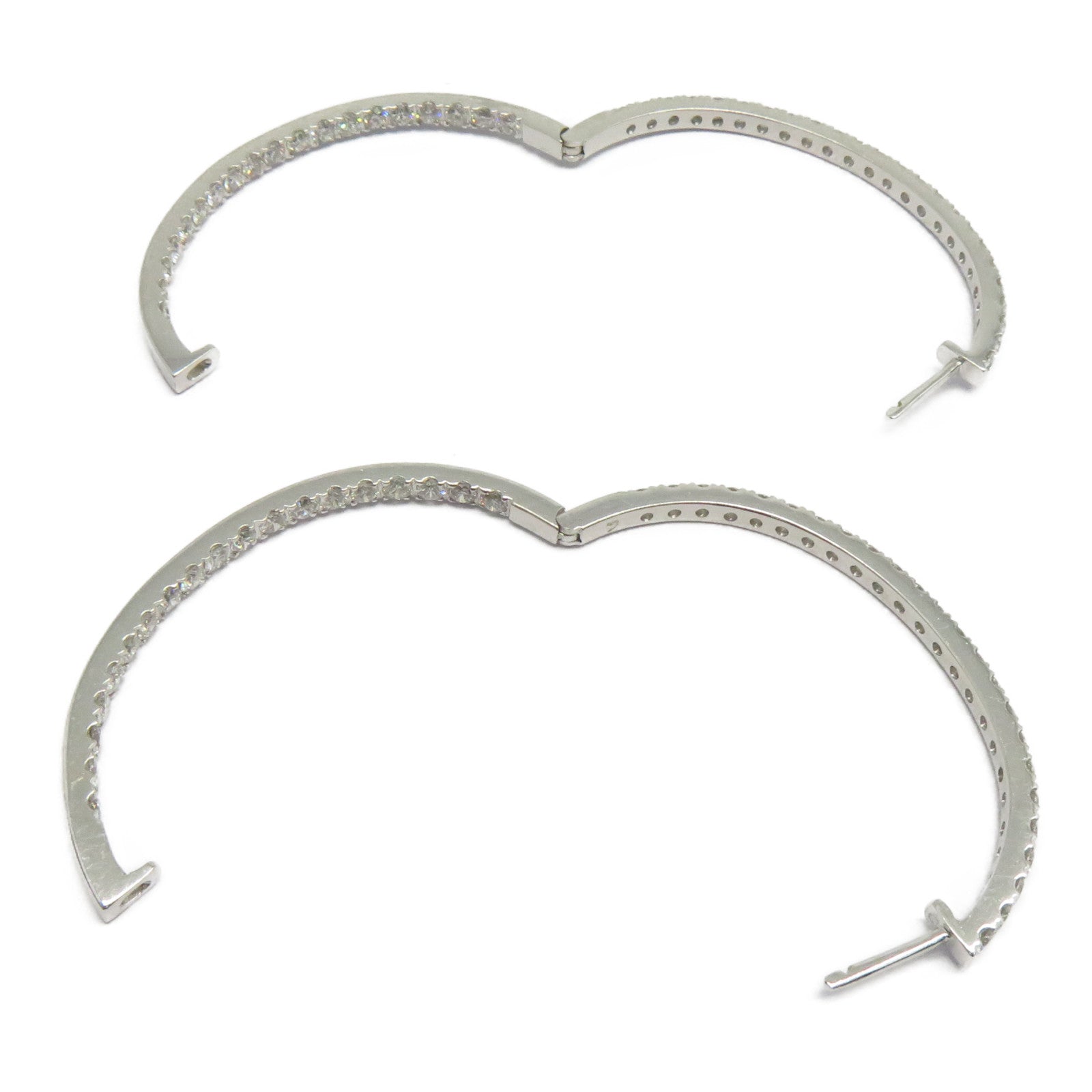JEWELRY 18K白金Diamond Earrings鑽石耳環