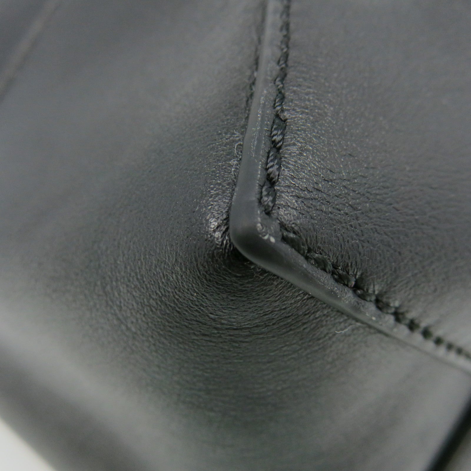 LOEWE 牛皮皮革2Way Shoulder Bag手挽肩背兩用袋黑色