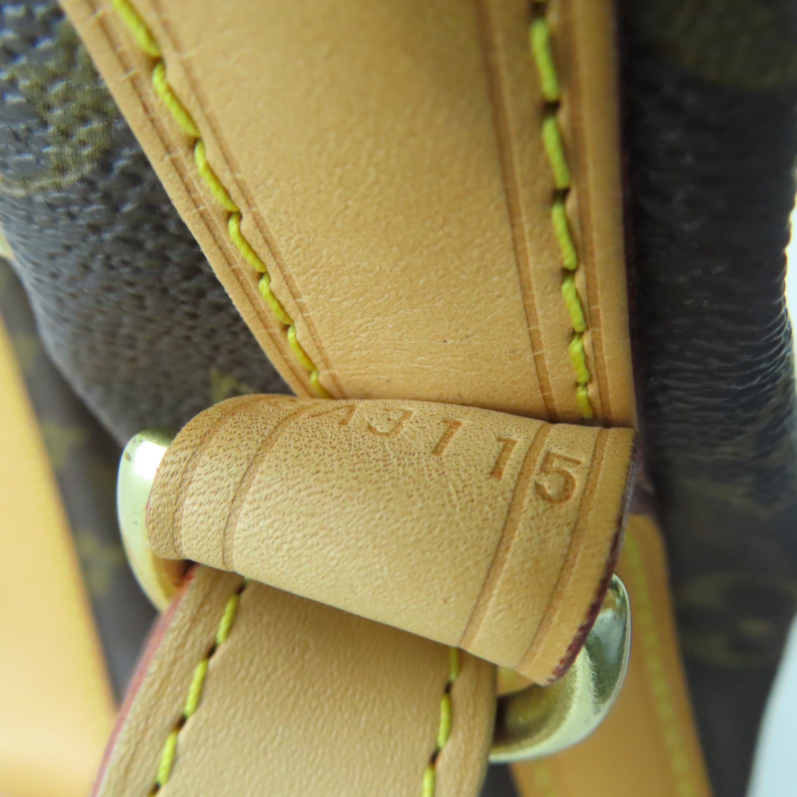 LOUIS VUITTON Monogram Noe BB金扣肩背袋啡色