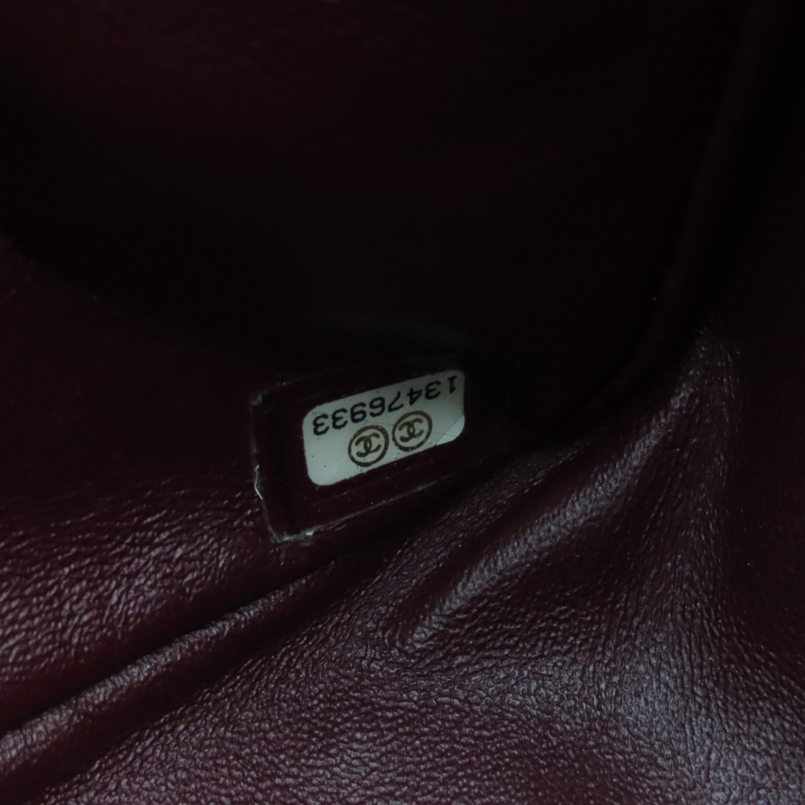 CHANEL 菱格牛皮皮革2.55 Chain Shoulder銀扣鏈帶肩背袋黑色