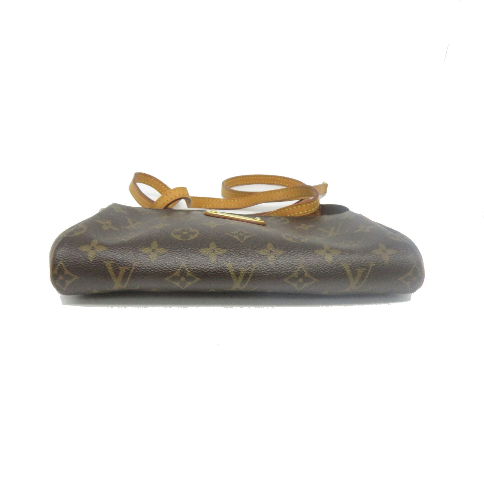 LOUIS VUITTON Monogram Eva金扣手挽肩背兩用袋啡色