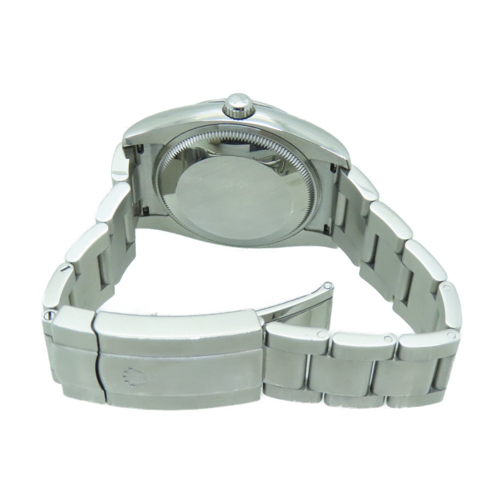 ROLEX Oyster Perpetual Stainless Steel Watch Automatic Movement Green