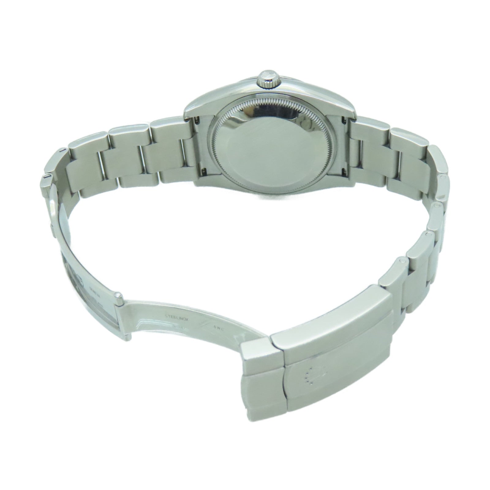 ROLEX Oyster Perpetual Stainless Steel Watch Automatic Movement Green