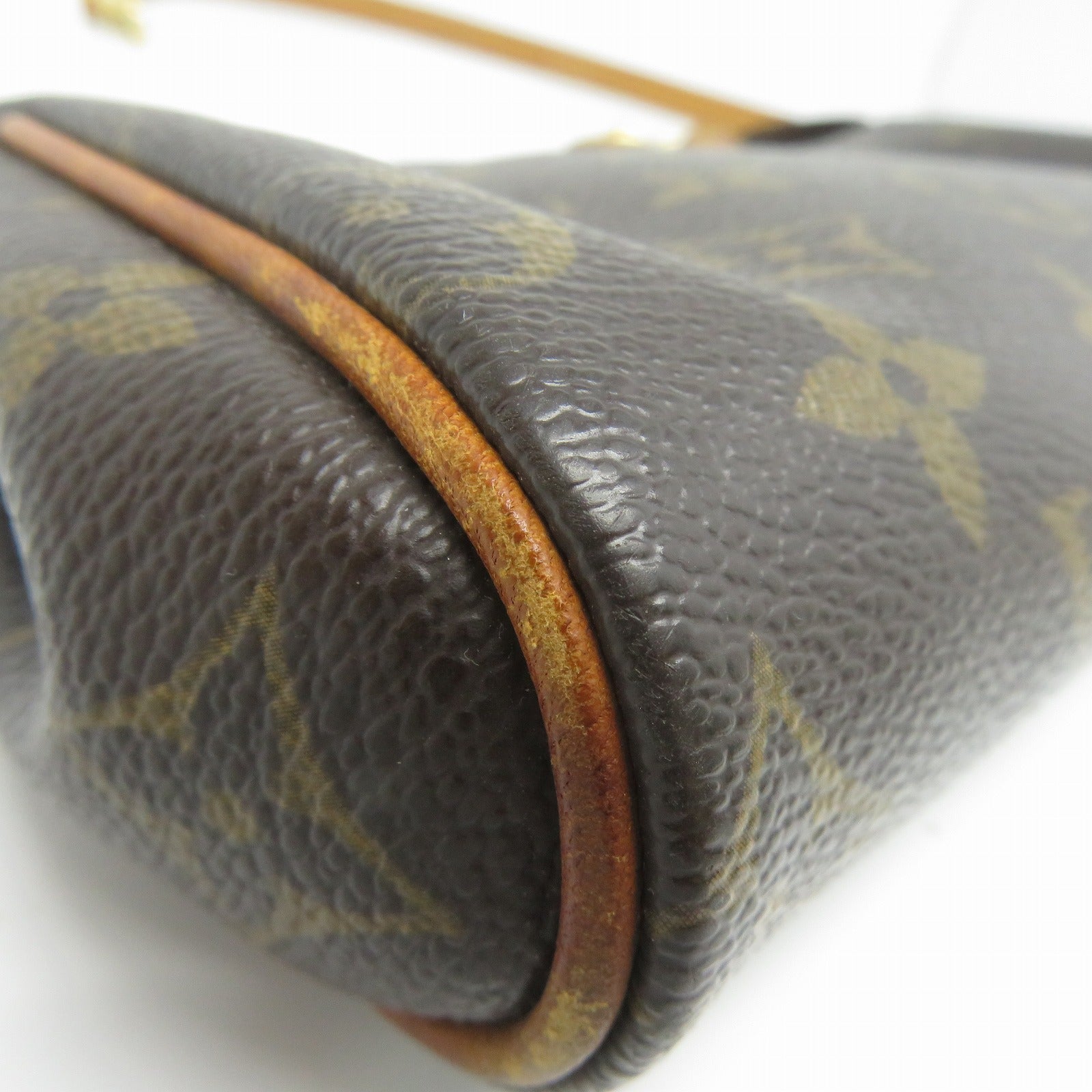 LOUIS VUITTON Monogram Eva金扣手挽肩背兩用袋啡色