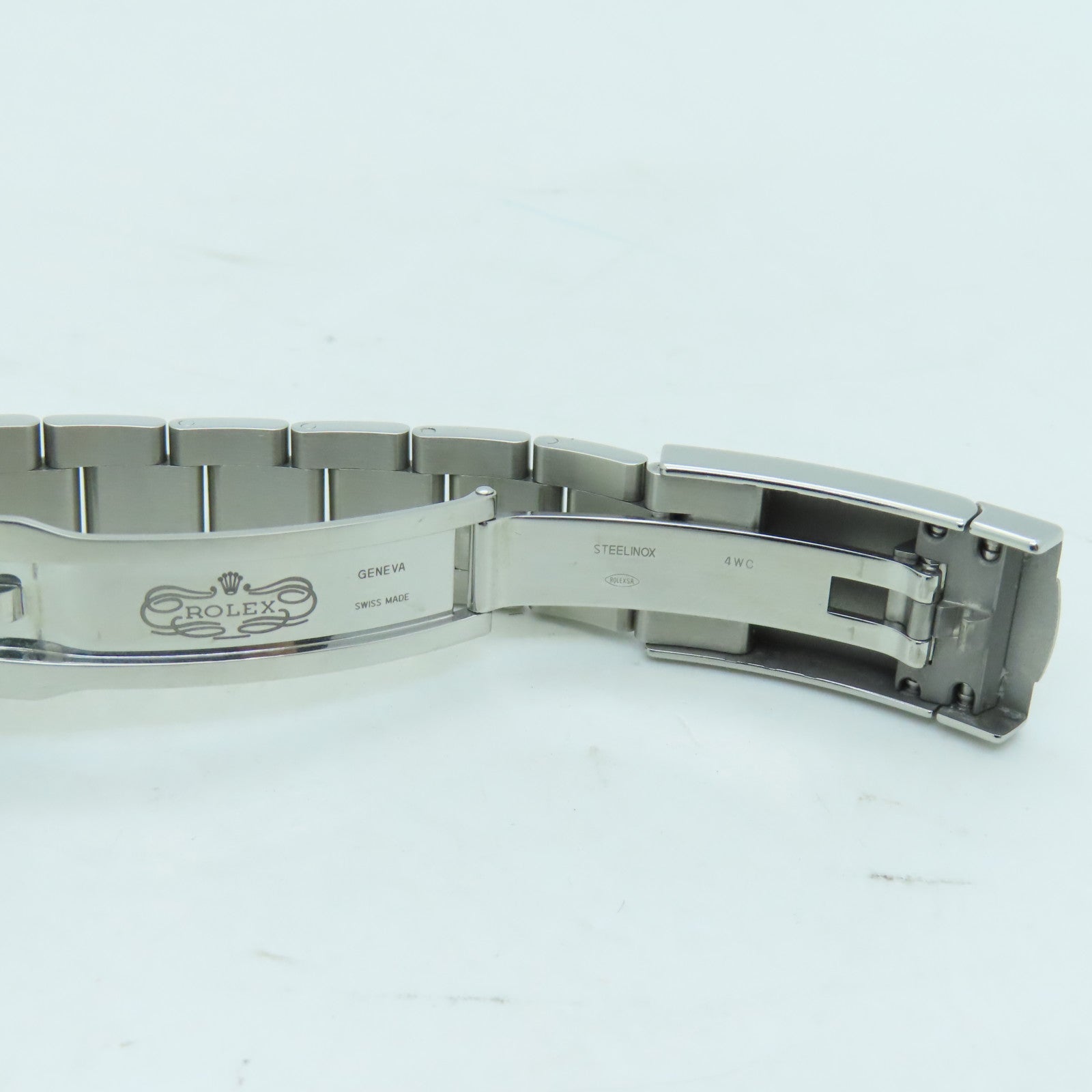 ROLEX Oyster Perpetual Stainless Steel Watch Automatic Movement Green