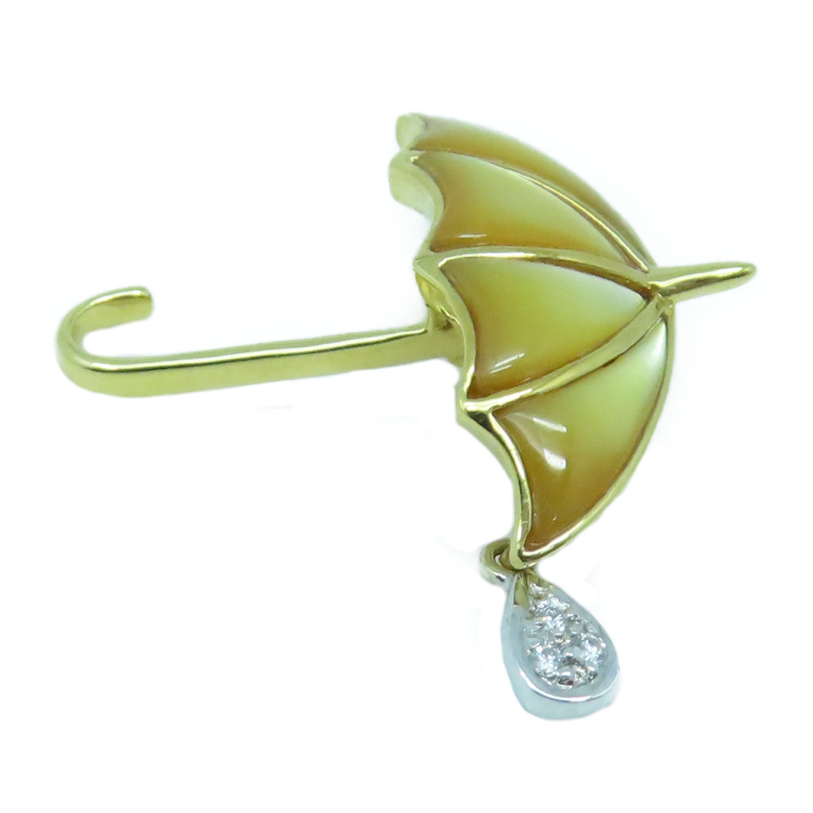 JEWELRY 18K黃金Top吊飾金色