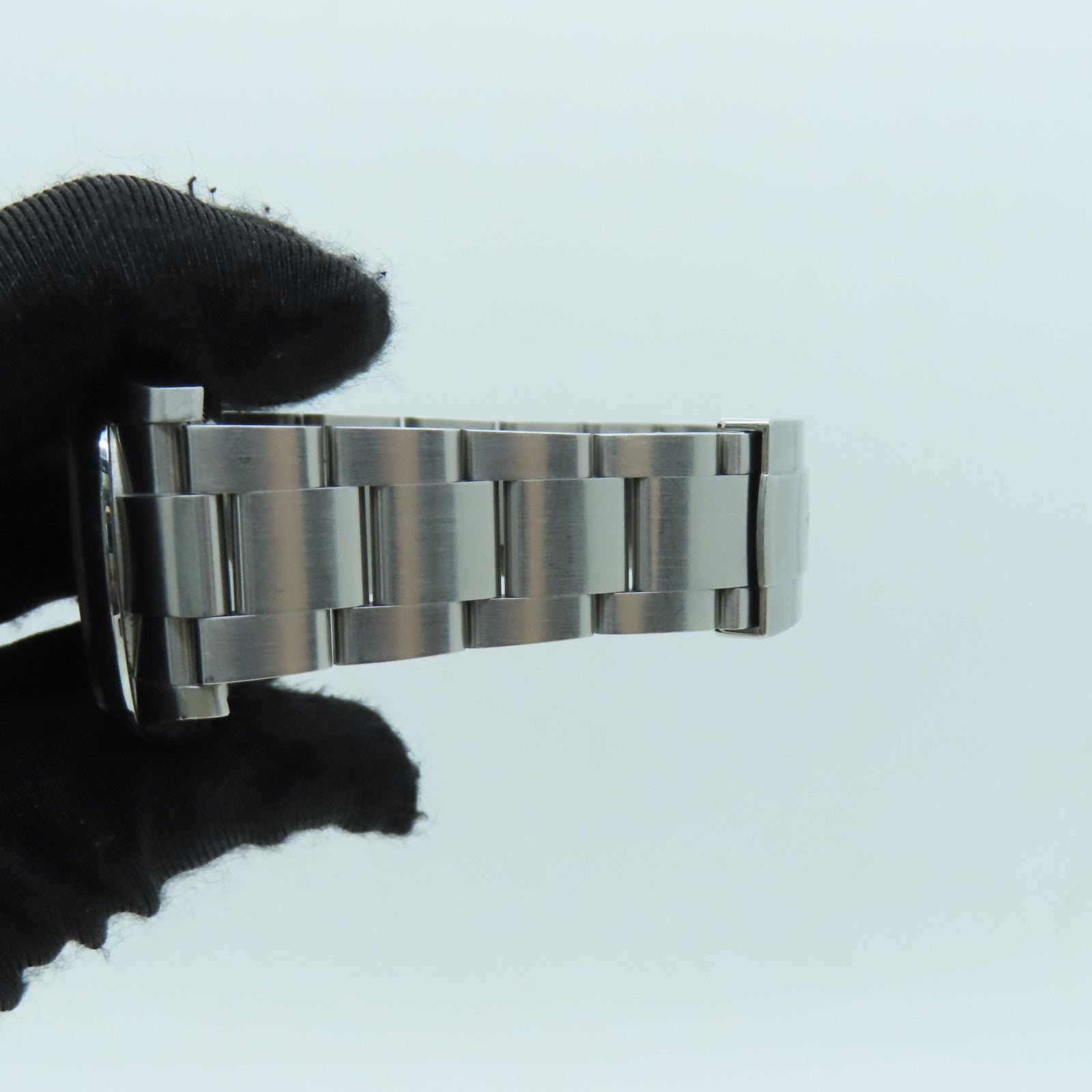 ROLEX Oyster Perpetual Stainless Steel Watch Automatic Movement Green