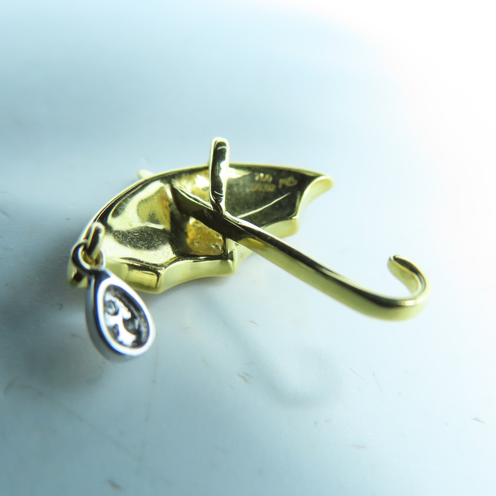JEWELRY 18K黃金Top吊飾金色