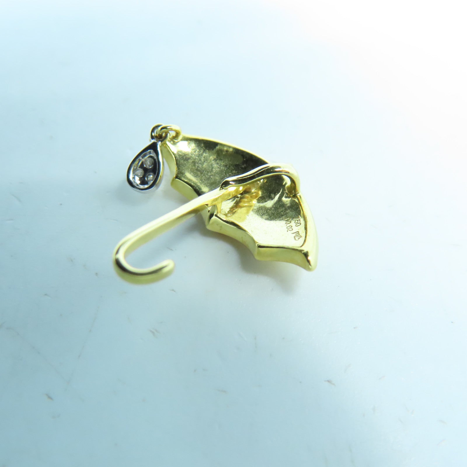 JEWELRY 18K黃金Top吊飾金色