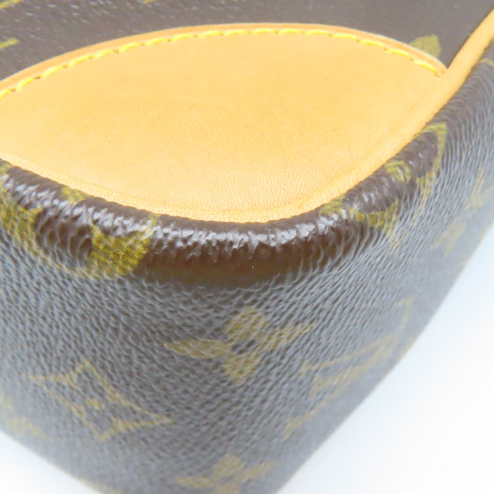 LOUIS VUITTON Monogram Trocadero 30金扣肩背袋啡色