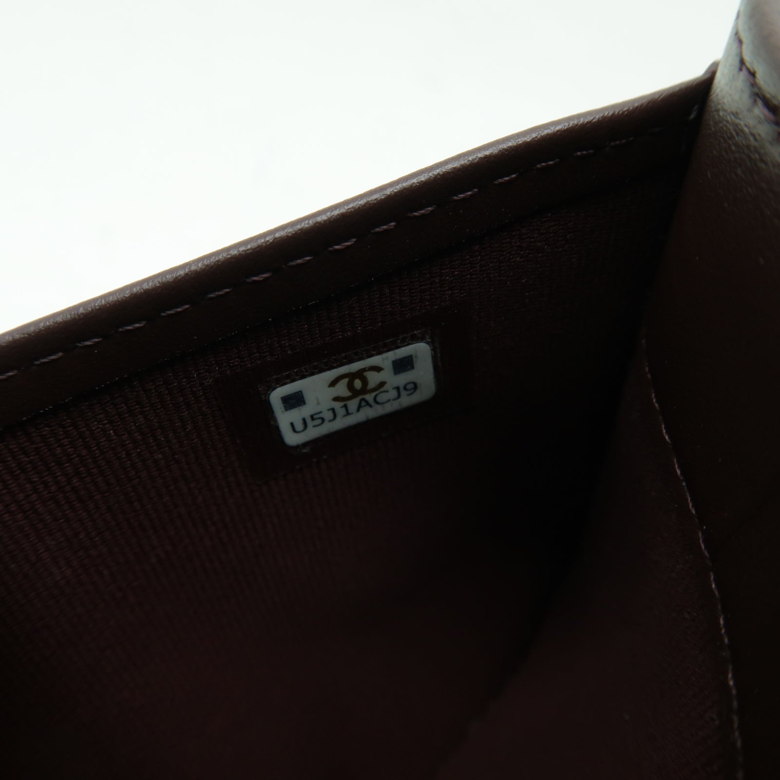 CHANEL 菱格Caviar皮革Long Wallet金扣長錢包黒色