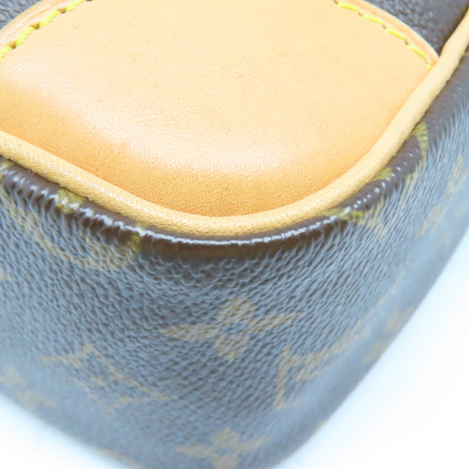 LOUIS VUITTON Monogram Trocadero 30金扣肩背袋啡色