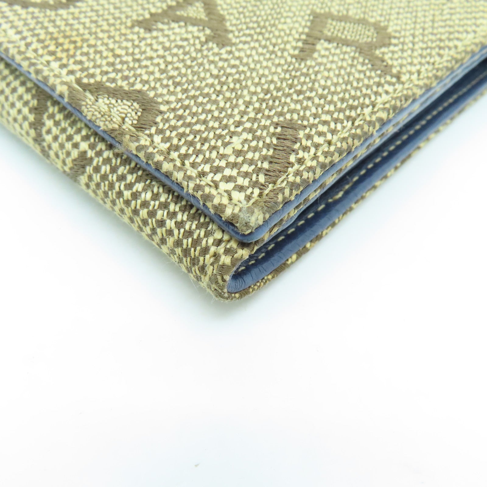 BVLGARI 帆布Shoulder Bag金扣肩背袋啡色/蓝色