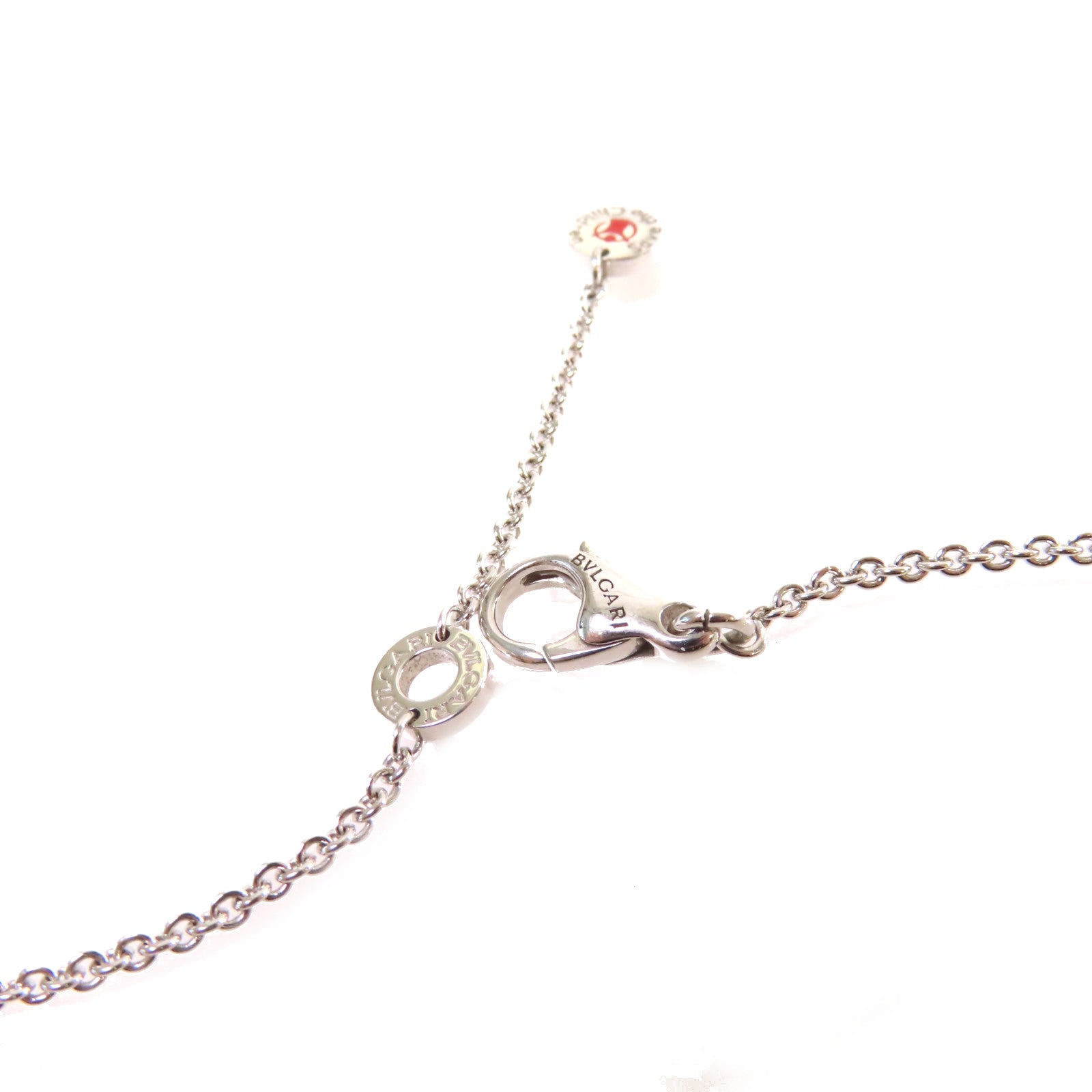 BVLGARI 925純銀/陶瓷Save the Children Necklace項鏈