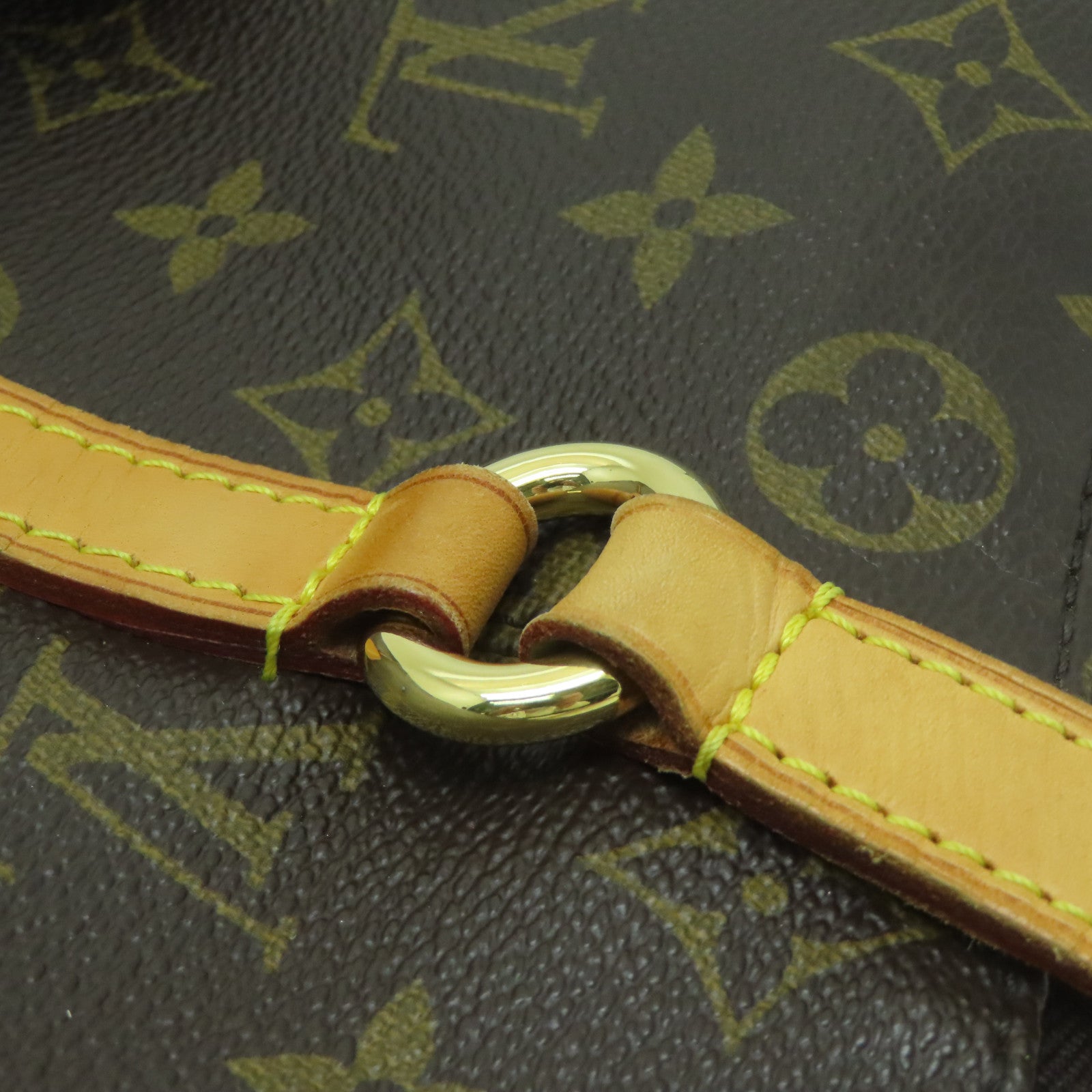 LOUIS VUITTON 塗層帆布Totally GM金扣肩背袋啡色