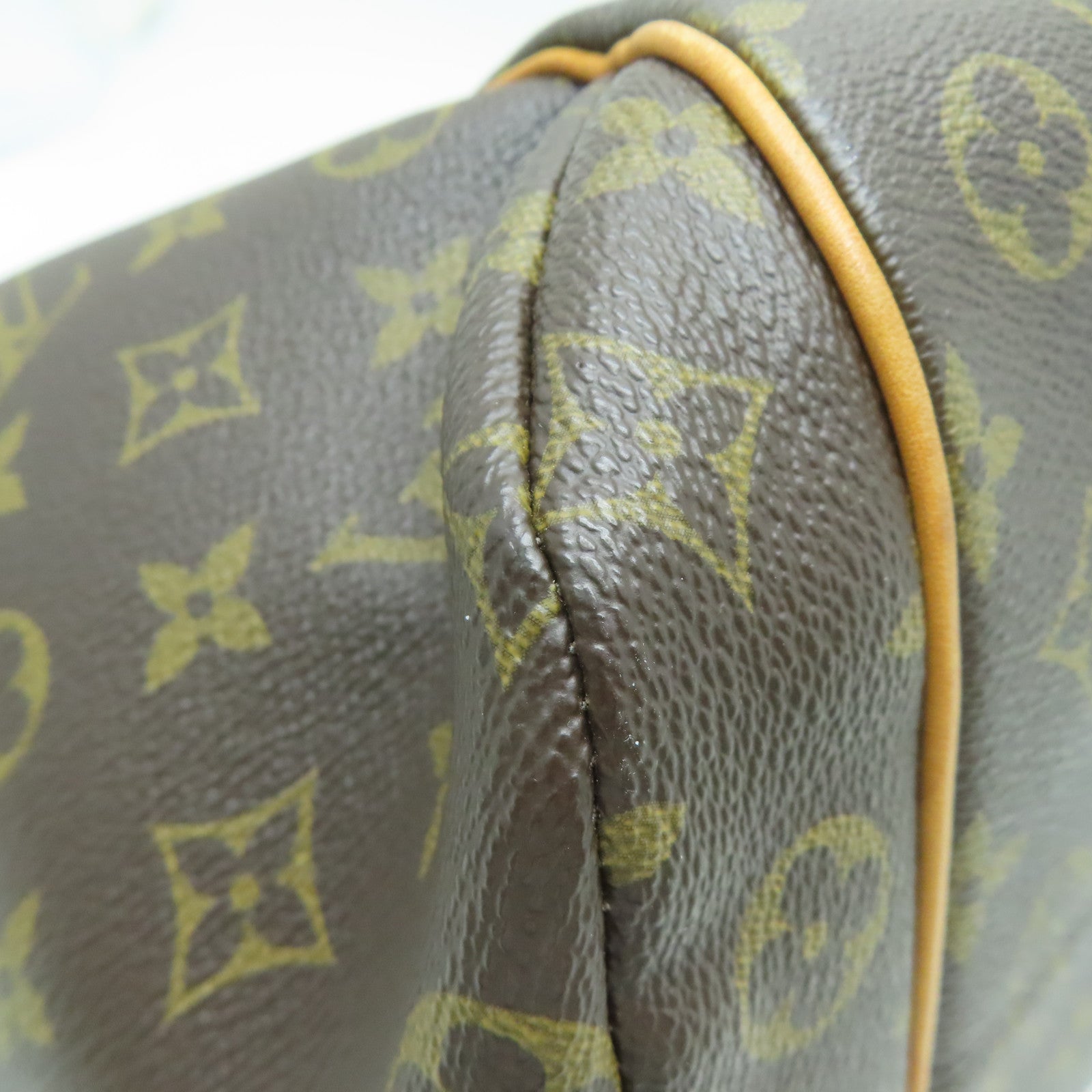 LOUIS VUITTON 塗層帆布Totally GM金扣肩背袋啡色