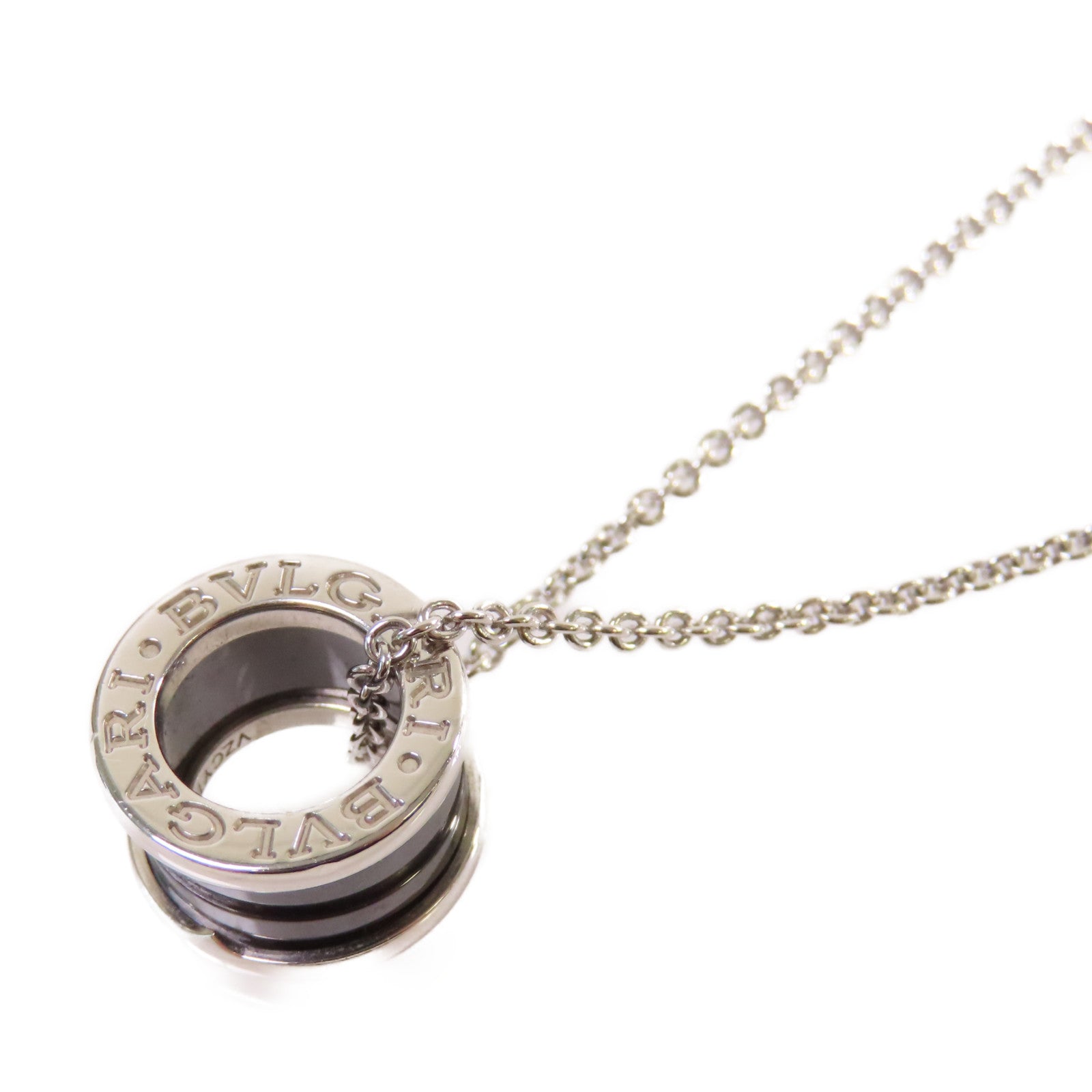 BVLGARI 925純銀/陶瓷Save the Children Necklace項鏈