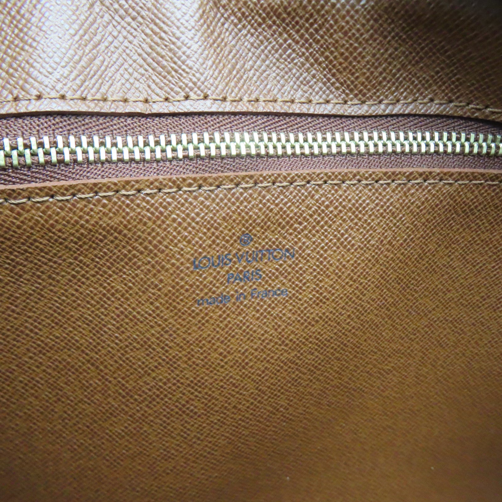 LOUIS VUITTON Monogram Trocadero 30金扣肩背袋啡色