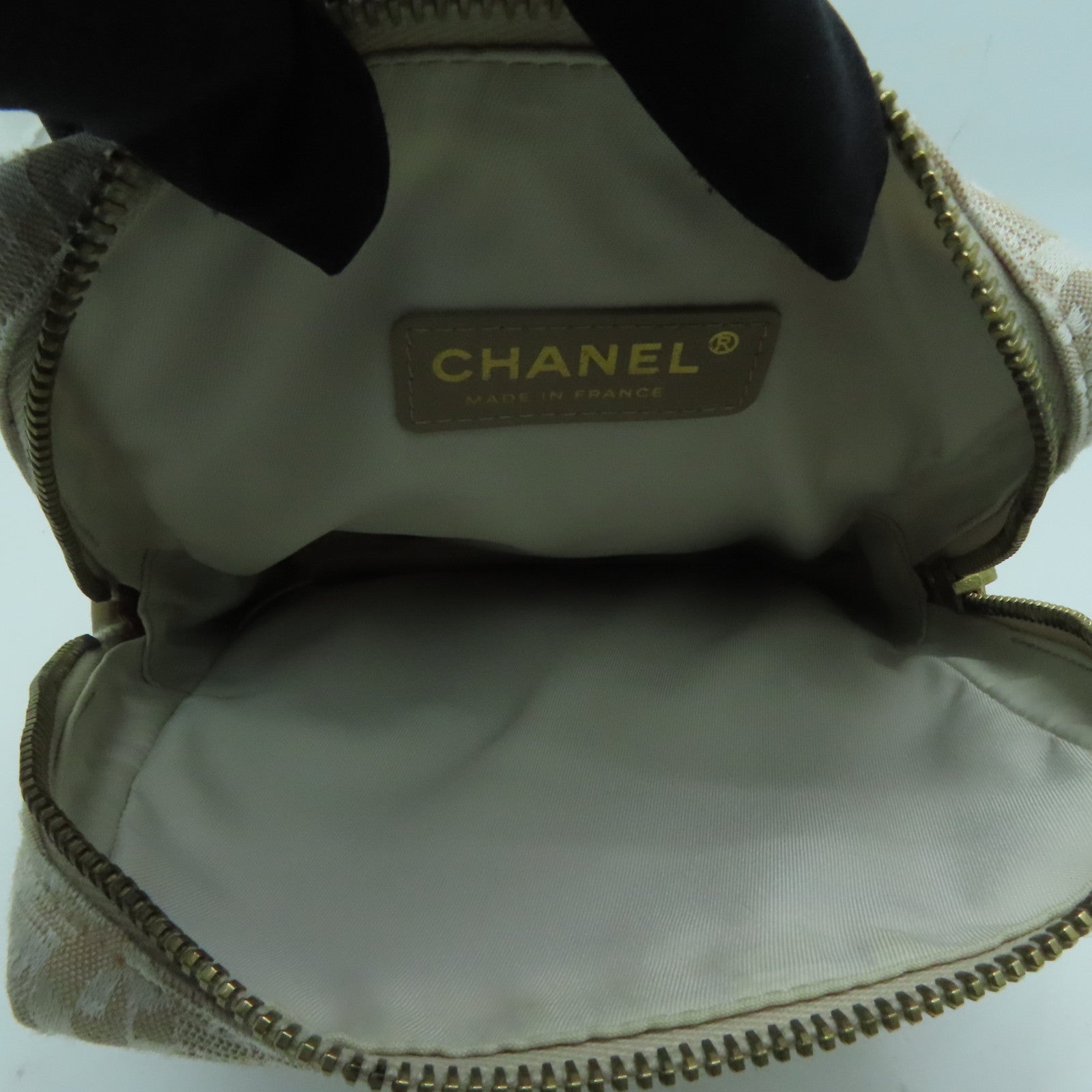 CHANEL 【激減優惠】帆布Shoulder Bag金扣肩背袋粉紅色