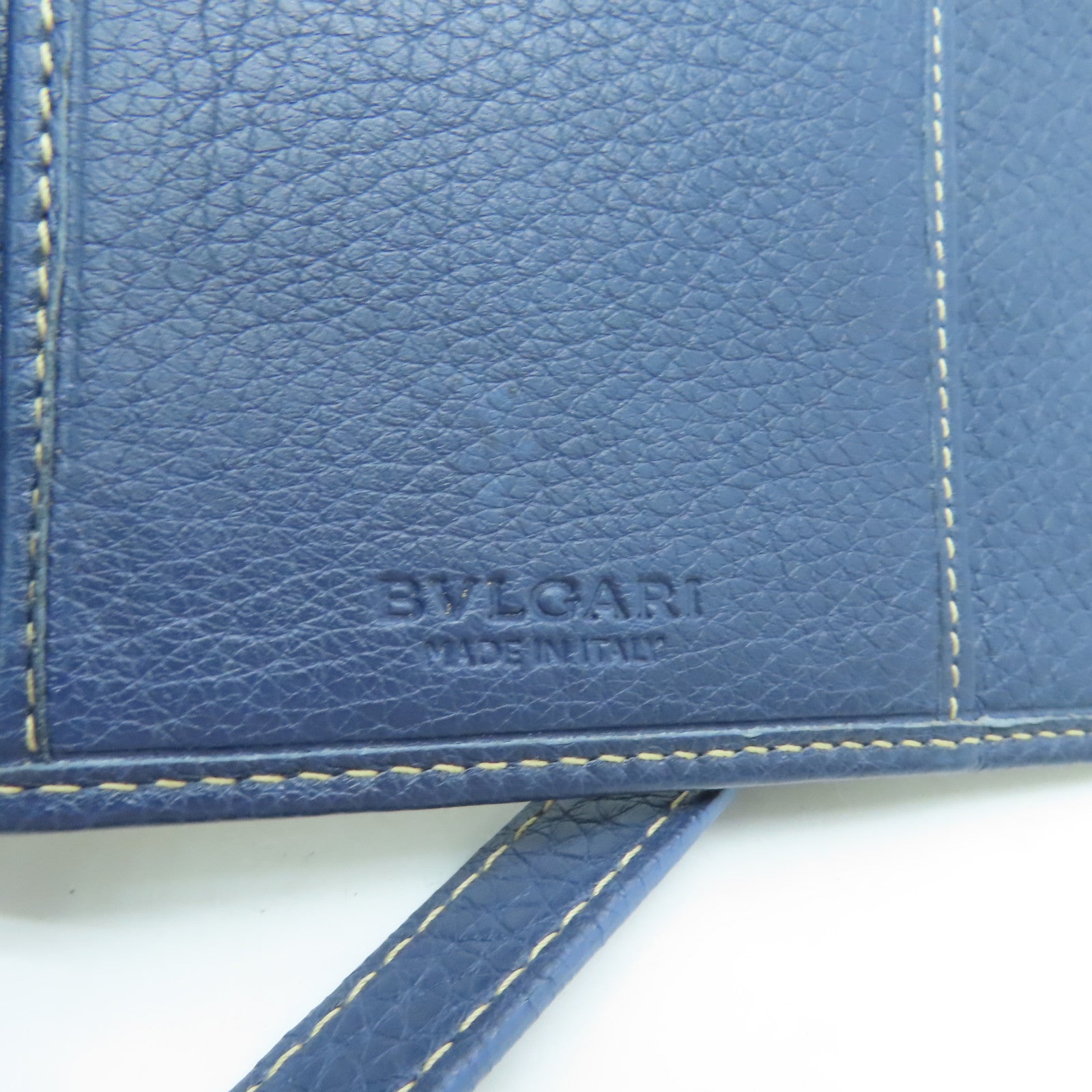 BVLGARI 帆布Shoulder Bag金扣肩背袋啡色/蓝色