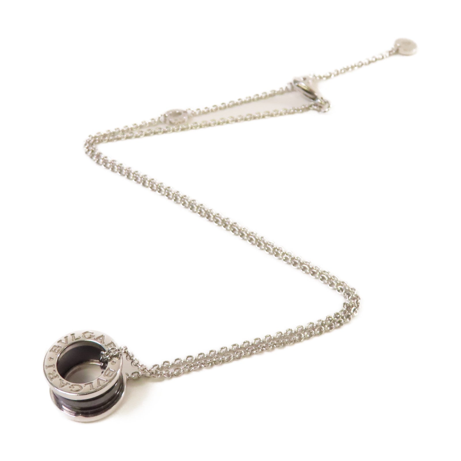 BVLGARI 925純銀/陶瓷Save the Children Necklace項鏈