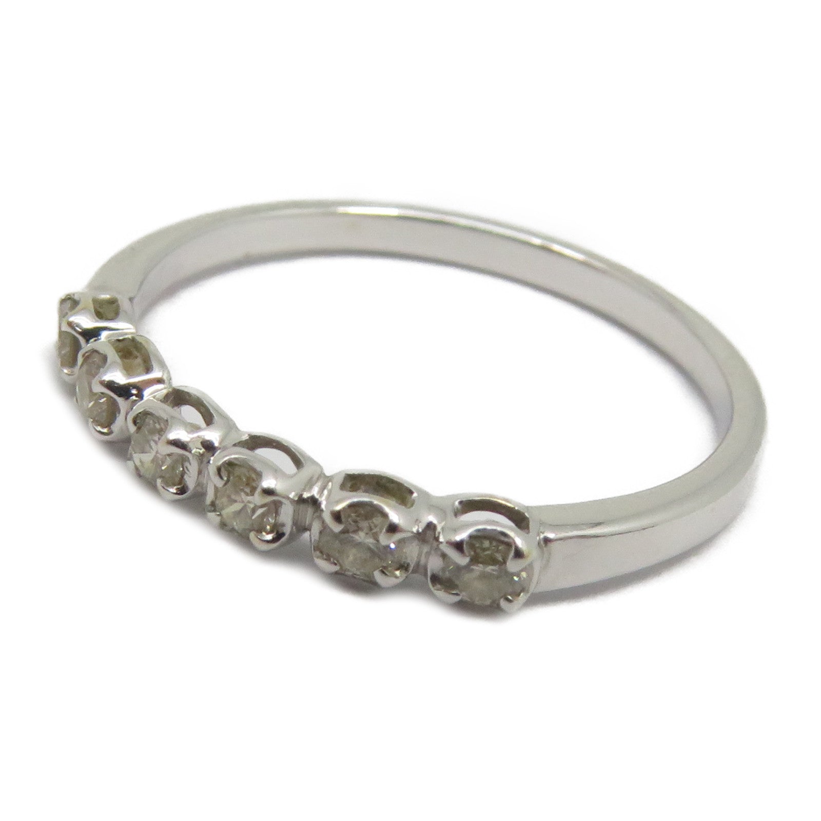 JEWELRY 18K白金Diamond Ring钻石戒指US#6