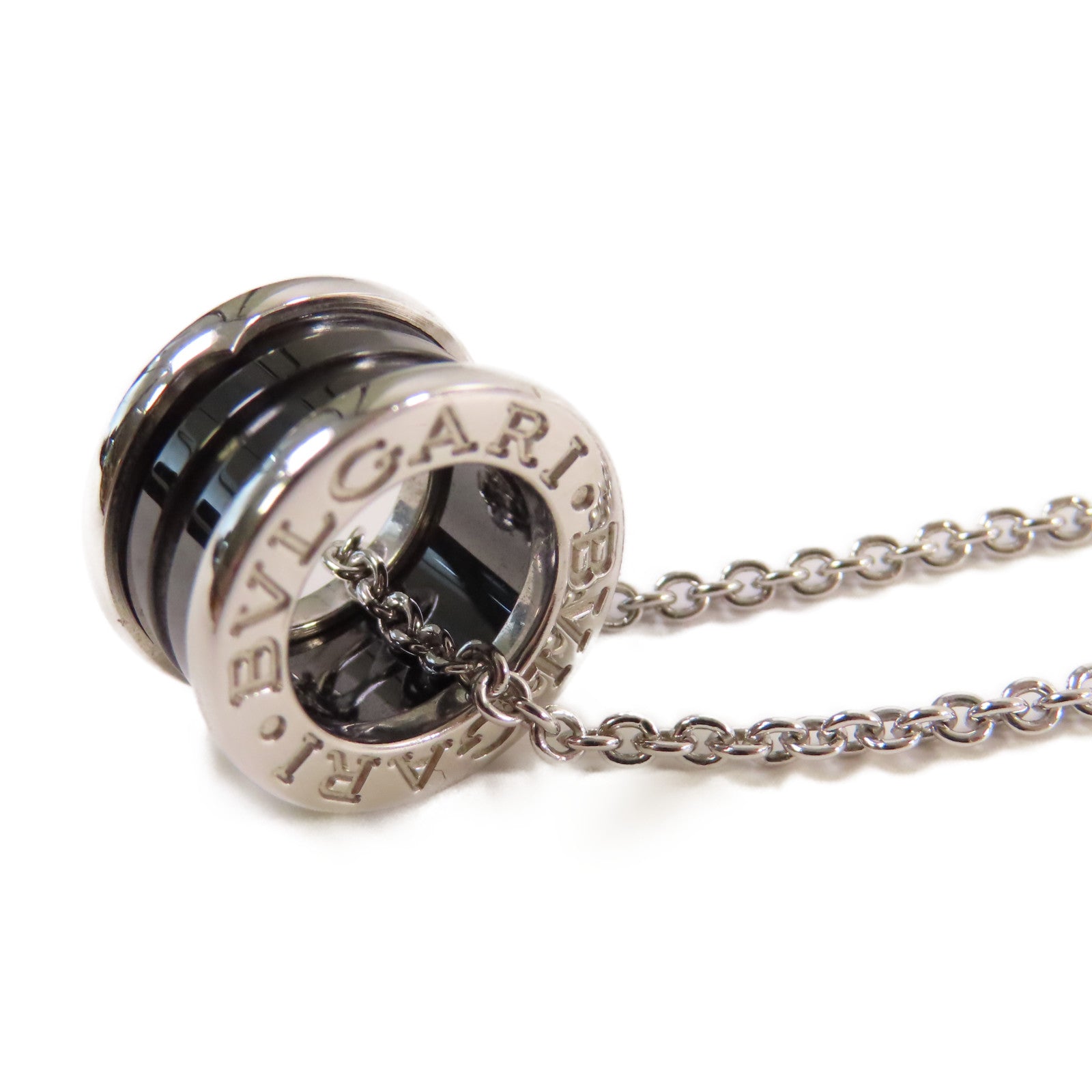 BVLGARI 925純銀/陶瓷Save the Children Necklace項鏈