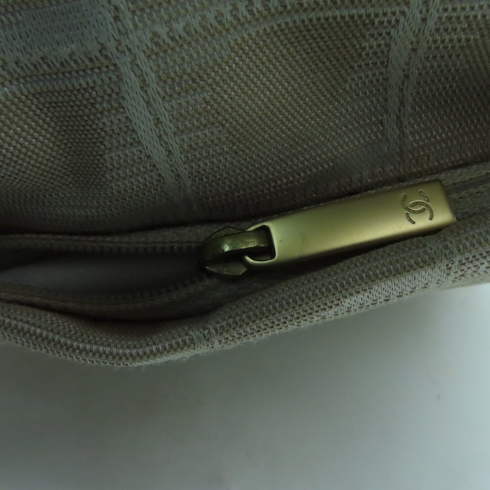 CHANEL 【激減優惠】帆布Shoulder Bag金扣肩背袋粉紅色