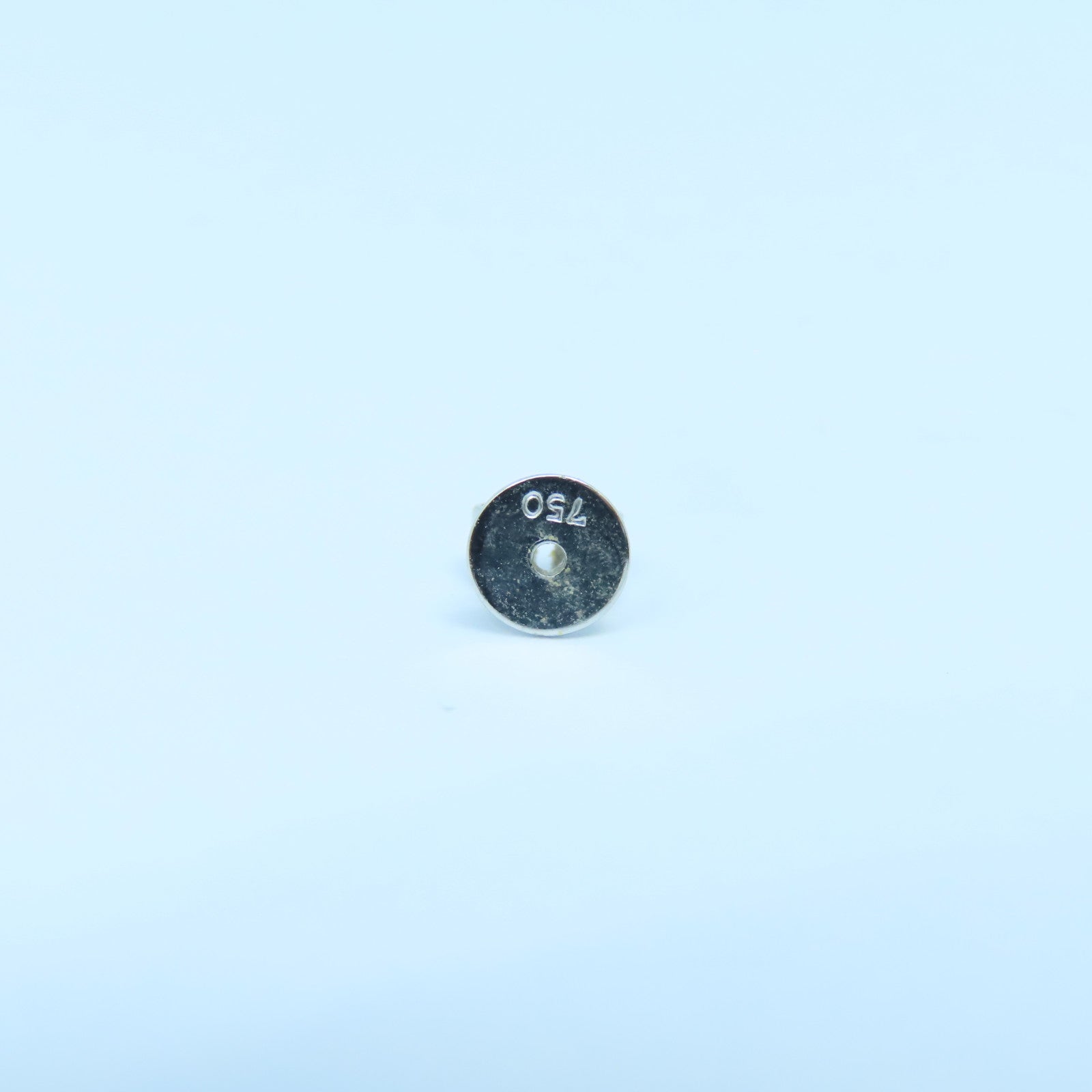JEWELRY 18K白金Earrings銀扣耳環銀色