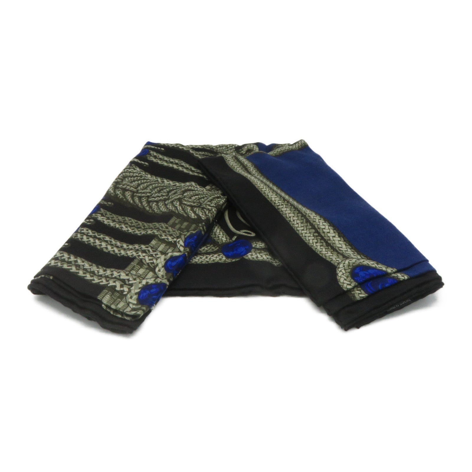 HERMES Cashmere/丝质Scarf围巾黑色